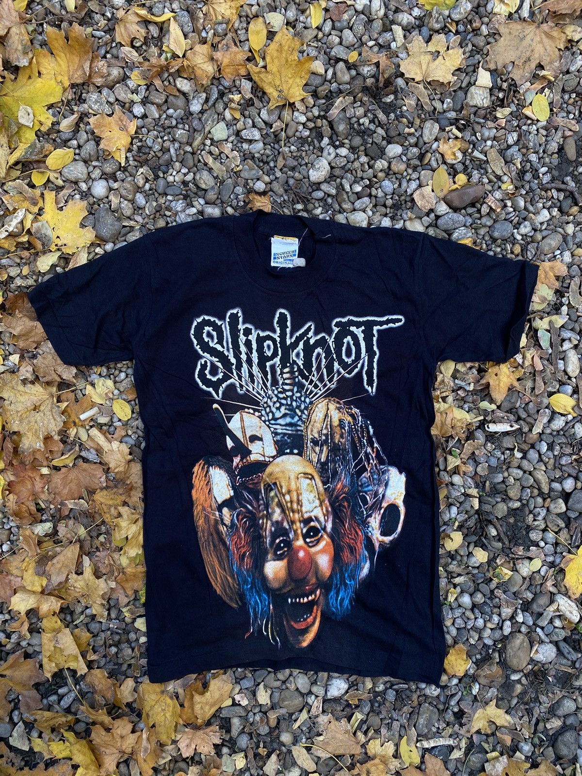 Slipknot Vintage 90s Slipknot Screen Stars Single Stitch T-Shirt Size US S / EU 44-46 / 1 - 1 Thumbnail