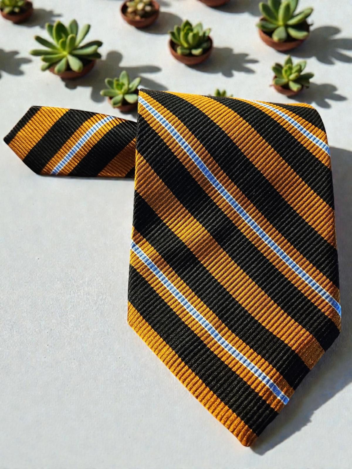 Robert Talbott Robert Talbott Finest Silk Men's Tie - Striped Pattern Size ONE SIZE - 2 Thumbnail