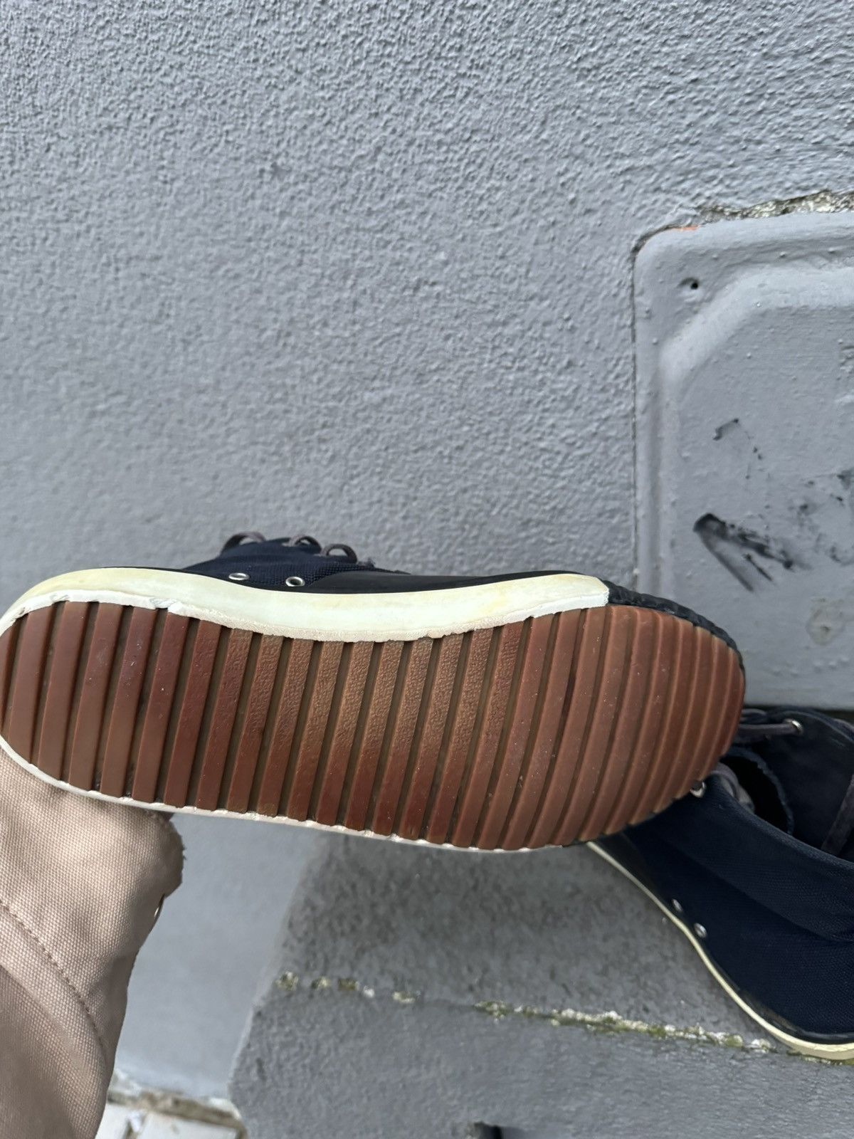 Balenciaga × Vintage Vintage Balenciaga Trainers Canvas Avangard Hihg Top Size US 9.5 / EU 42-43 - 16 Thumbnail