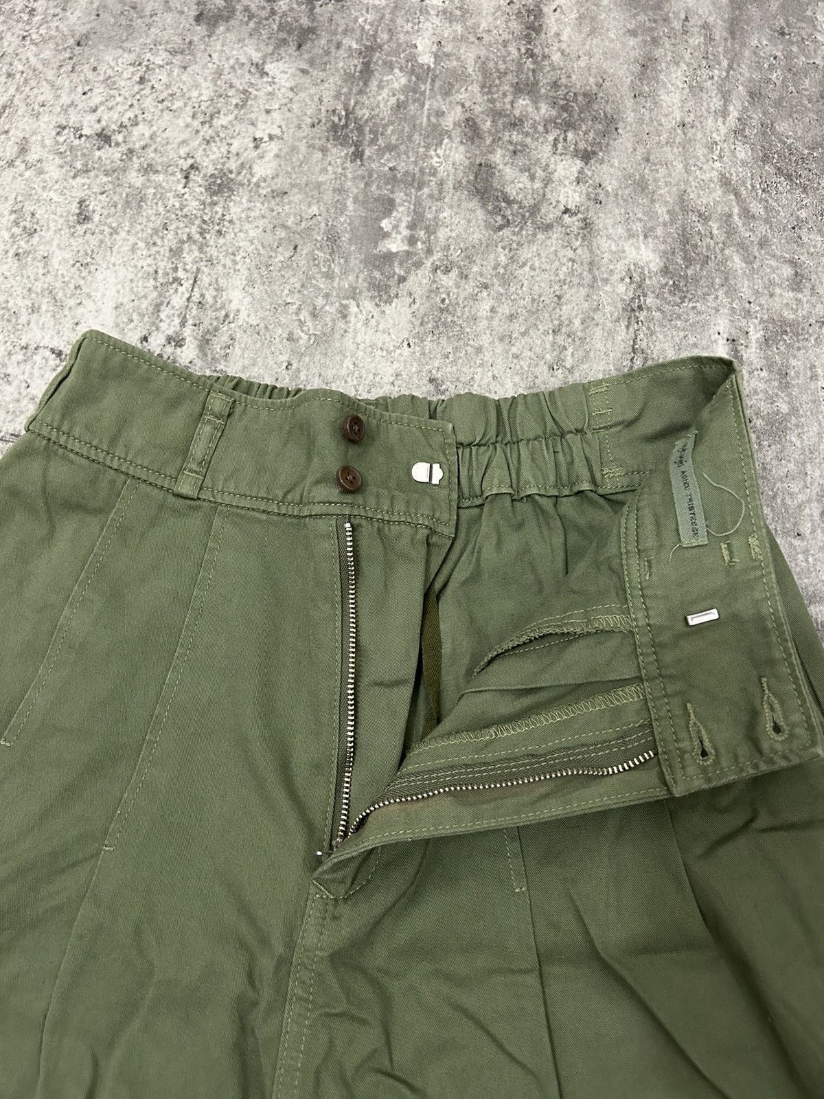 Japanese Brand × Yohji Yamamoto Japanese Conges payes Baggy Back drawstring Yohji Style Size US 32 / EU 48 - 7 Thumbnail