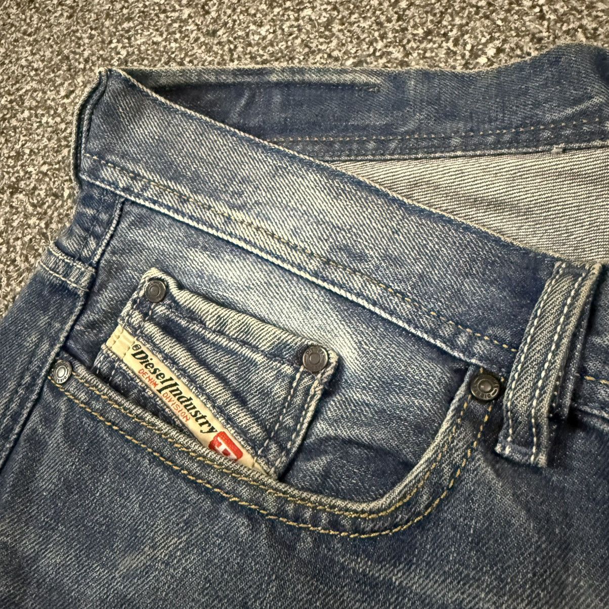 Seditionaries Vintage Y2K Diesel Quratt Baggy Jeans Denim Size US 32 / EU 48 - 4 Thumbnail