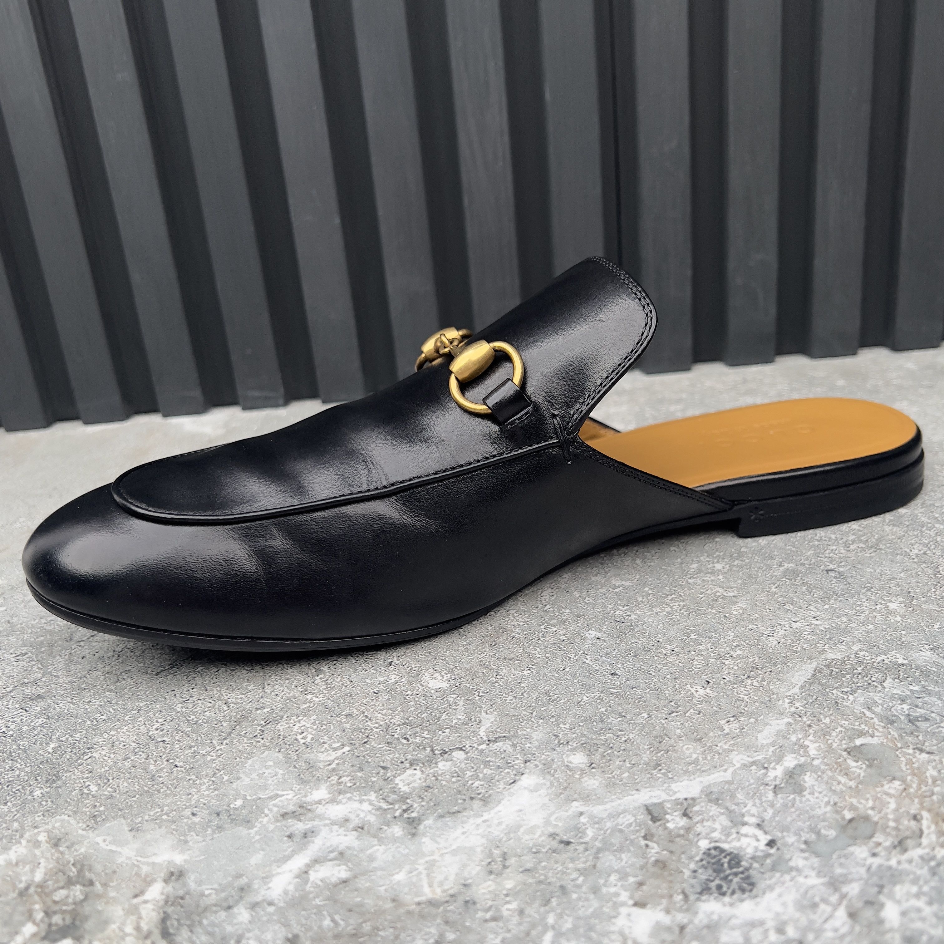 Gucci GUCCI Princetown Horsebit Jordaan Mule Leather Size US 9.5 / EU 42-43 - 8 Thumbnail