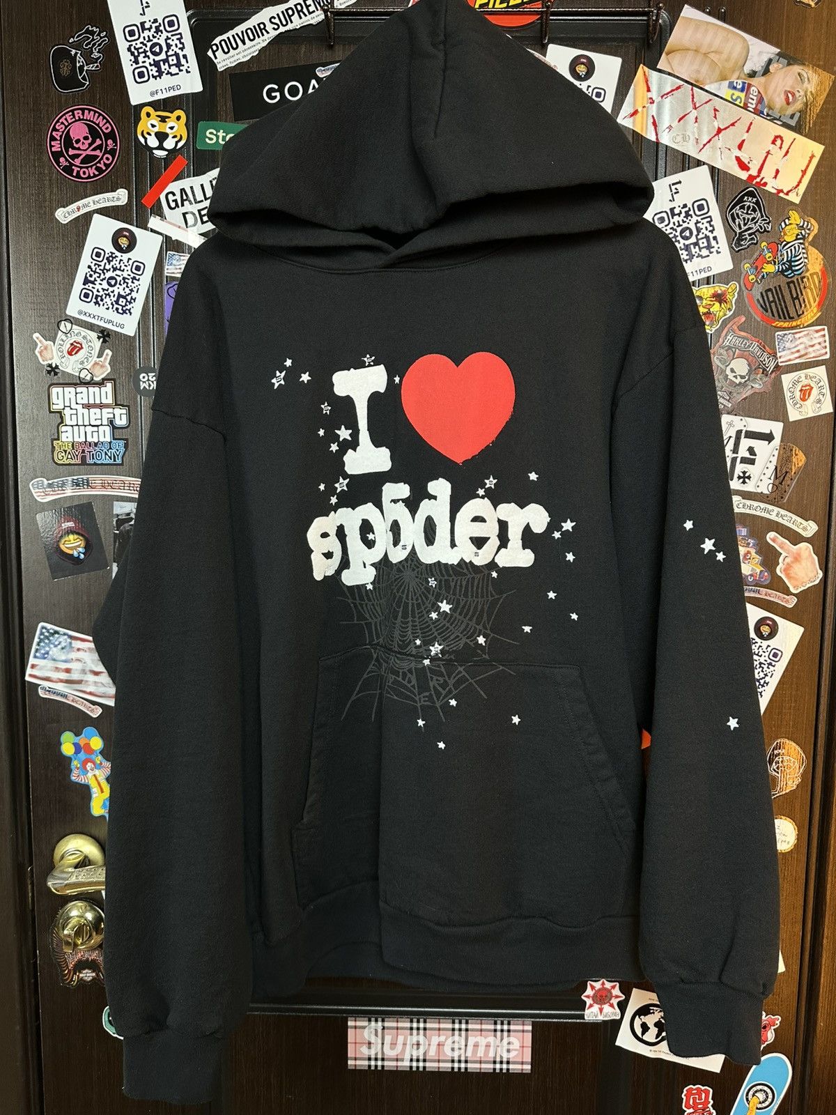 Sp5der Sp5der Worldwide i <3 Spider Hoodie Size US L / EU 52-54 / 3 - 2 Thumbnail