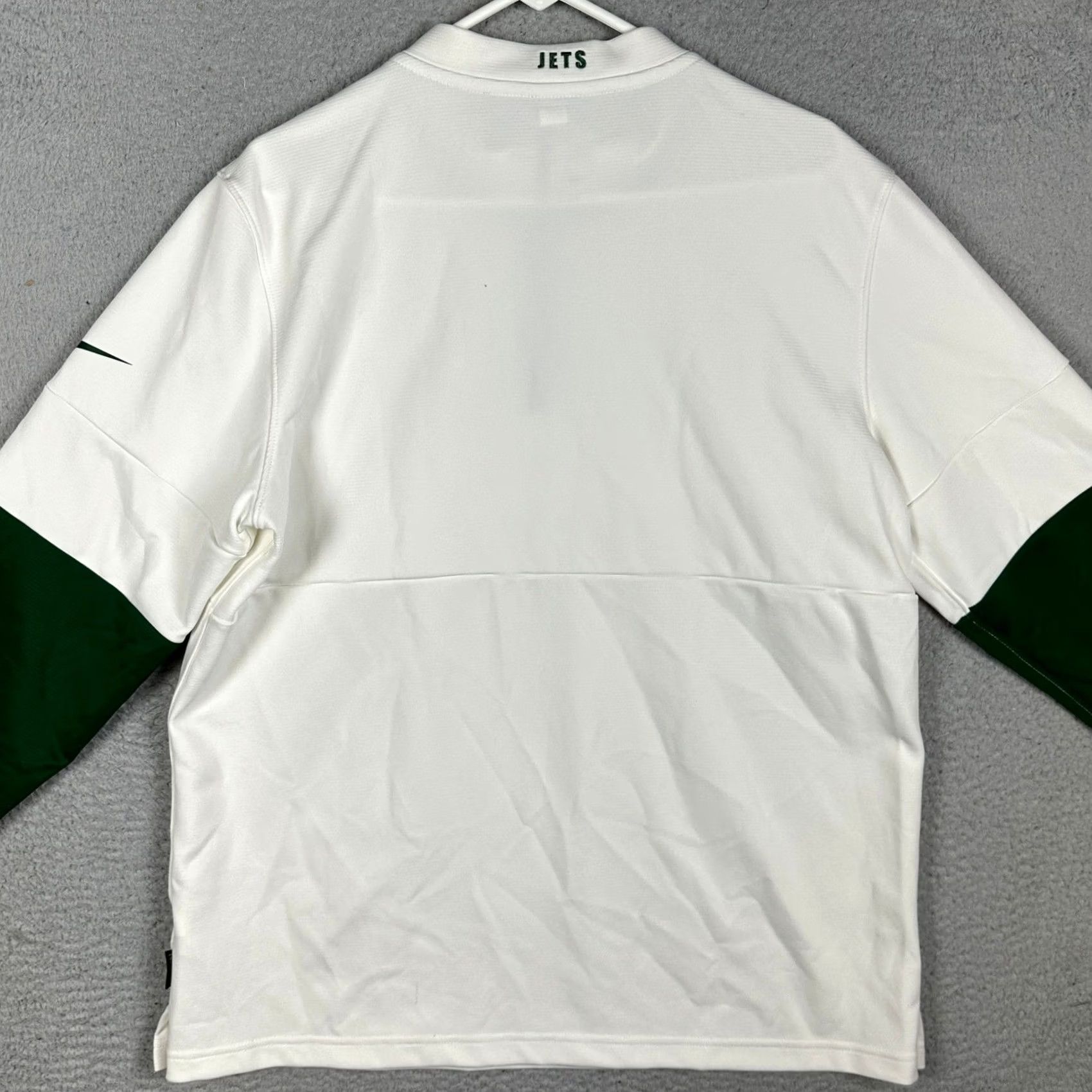 Nike Nike Jets Sweatshirt Men Large White Green NFL Onfield Dri-FIT Pullover Size US L / EU 52-54 / 3 - 3 Thumbnail