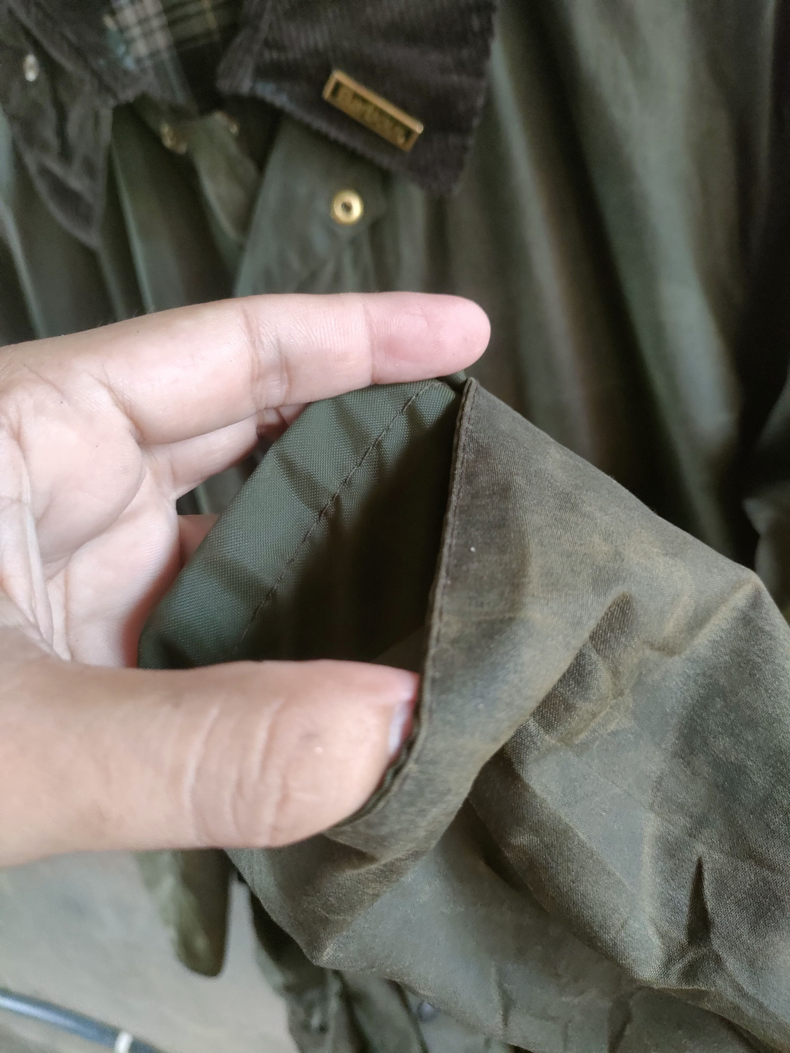 Barbour Barbour Border Waxed Cotton Long Jacket Size US M / EU 48-50 / 2 - 12 Thumbnail