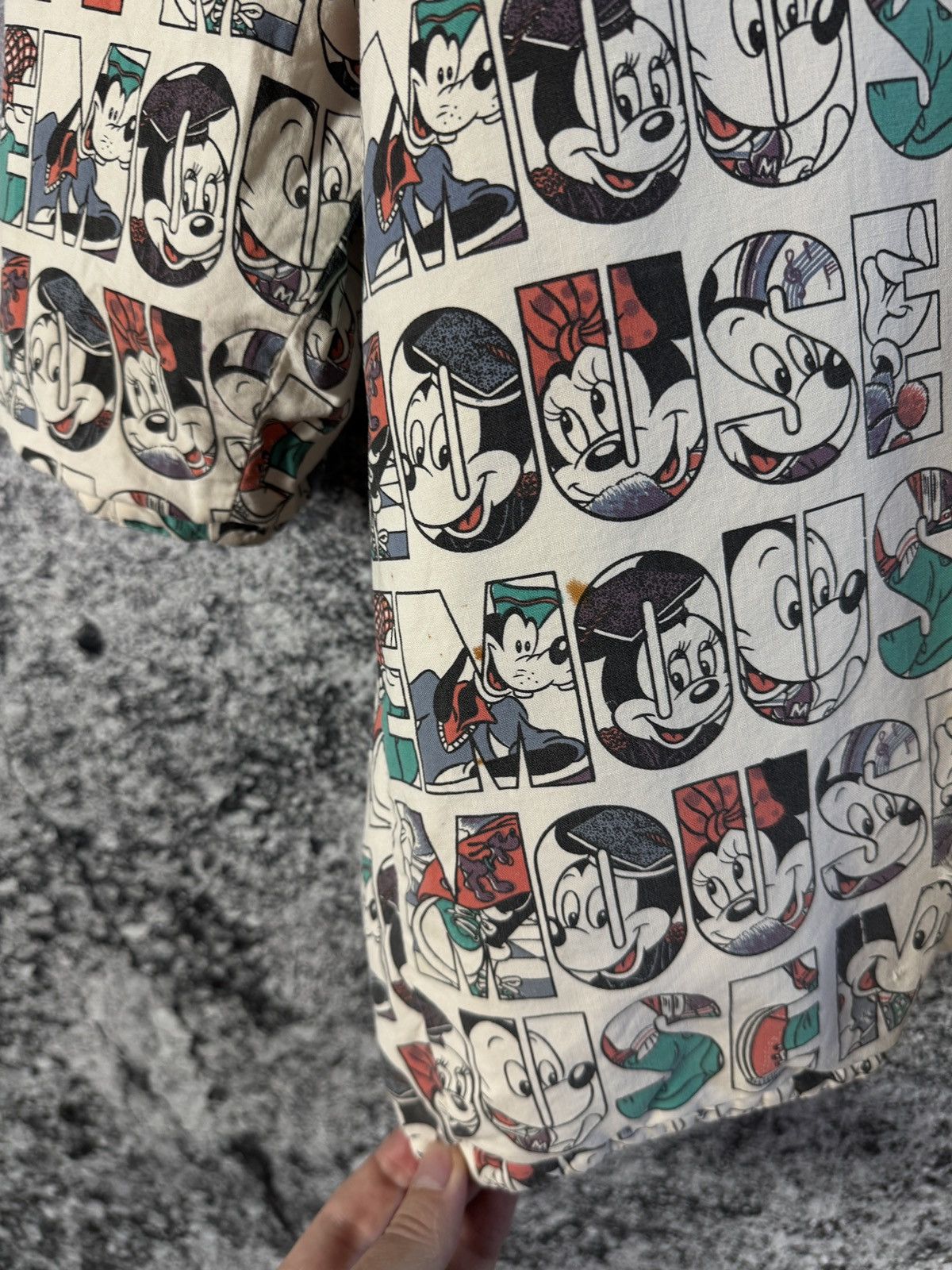 Disney Rare Vintage Mickey Disney Americanwear Reversible Jacket Size US XL / EU 56 / 4 - 21 Thumbnail
