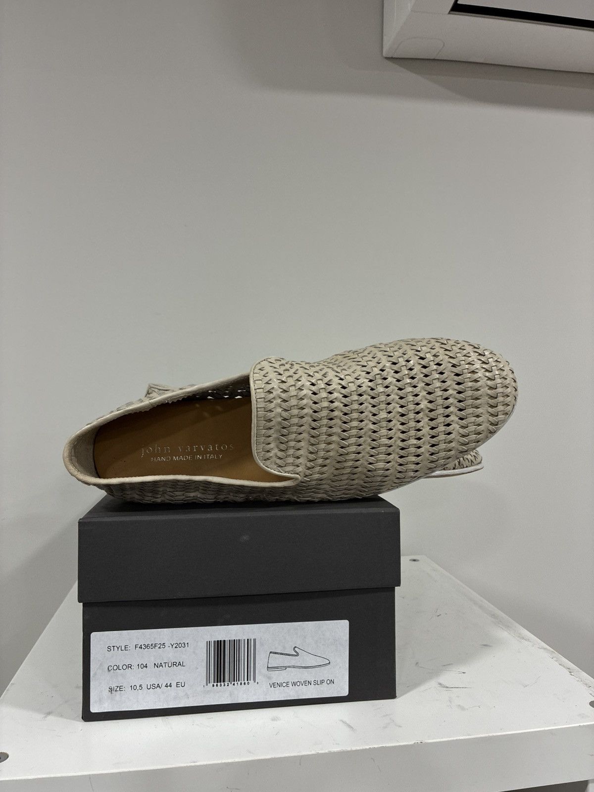 John Varvatos Venice Woven Slip On EU 44 USA 10.5 Size US 10.5 / EU 43-44 - 7 Thumbnail