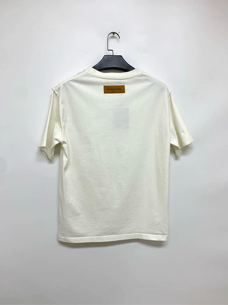 Louis Vuitton Louis Vuitton White monogrammed graffiti embroidered short Size US L / EU 52-54 / 3 - 2 Thumbnail