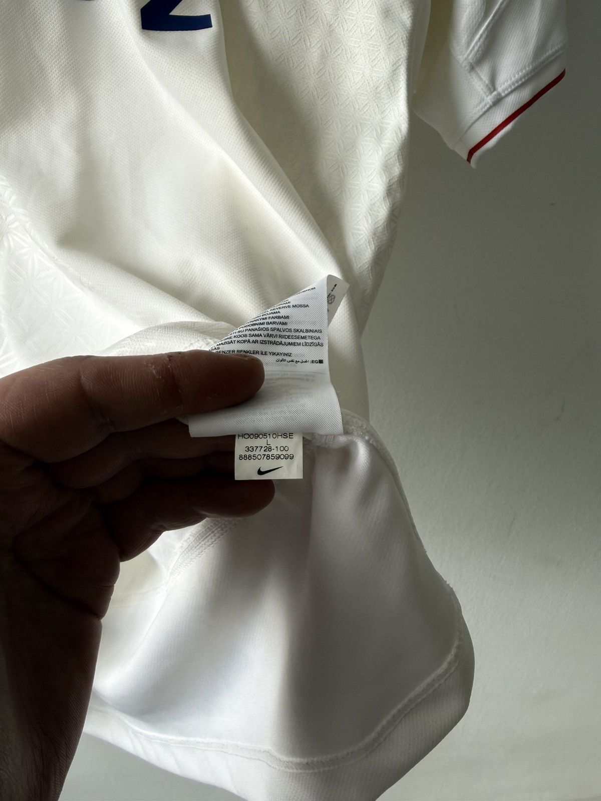 Nike Nike England Rugby Home Jersey 2009-2010 White Vintage Size US L / EU 52-54 / 3 - 10 Thumbnail