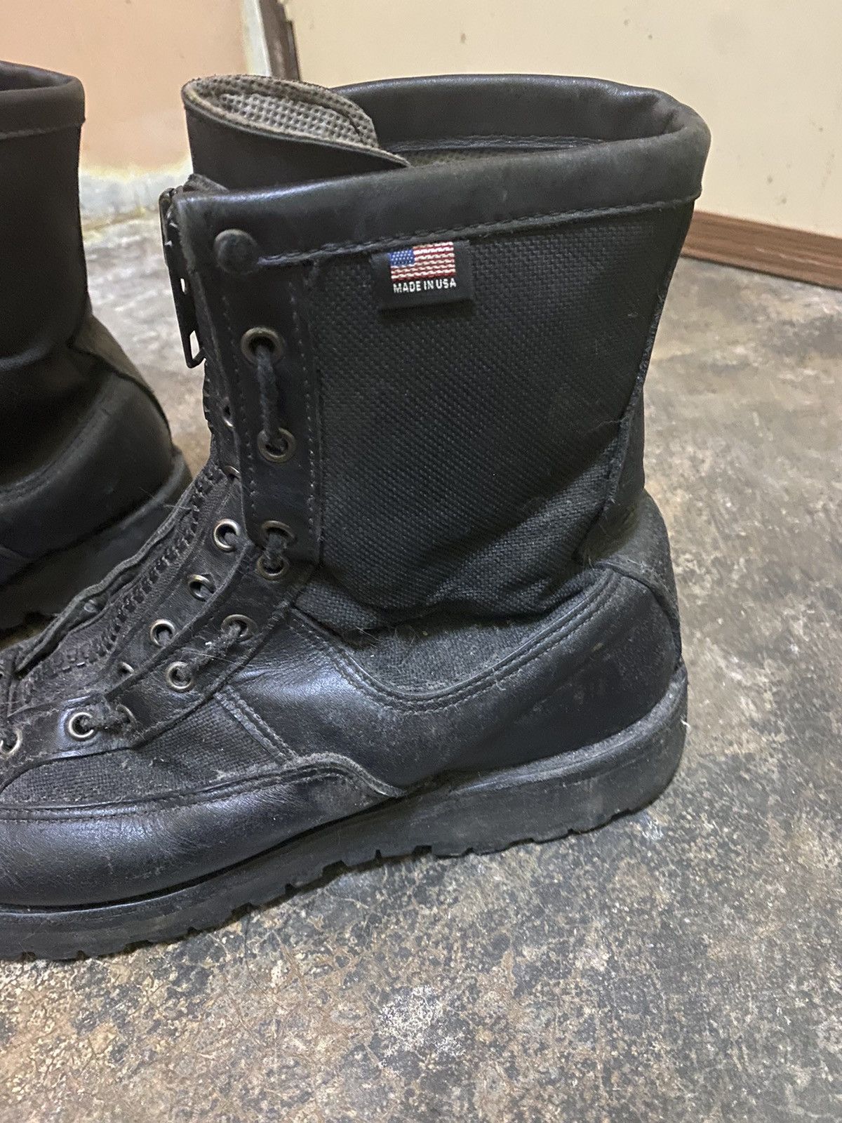 Danner × Goretex Danner Mens Goretex Acadia 8” Black insulated 400G boots Size US 12 / EU 45 - 5 Thumbnail