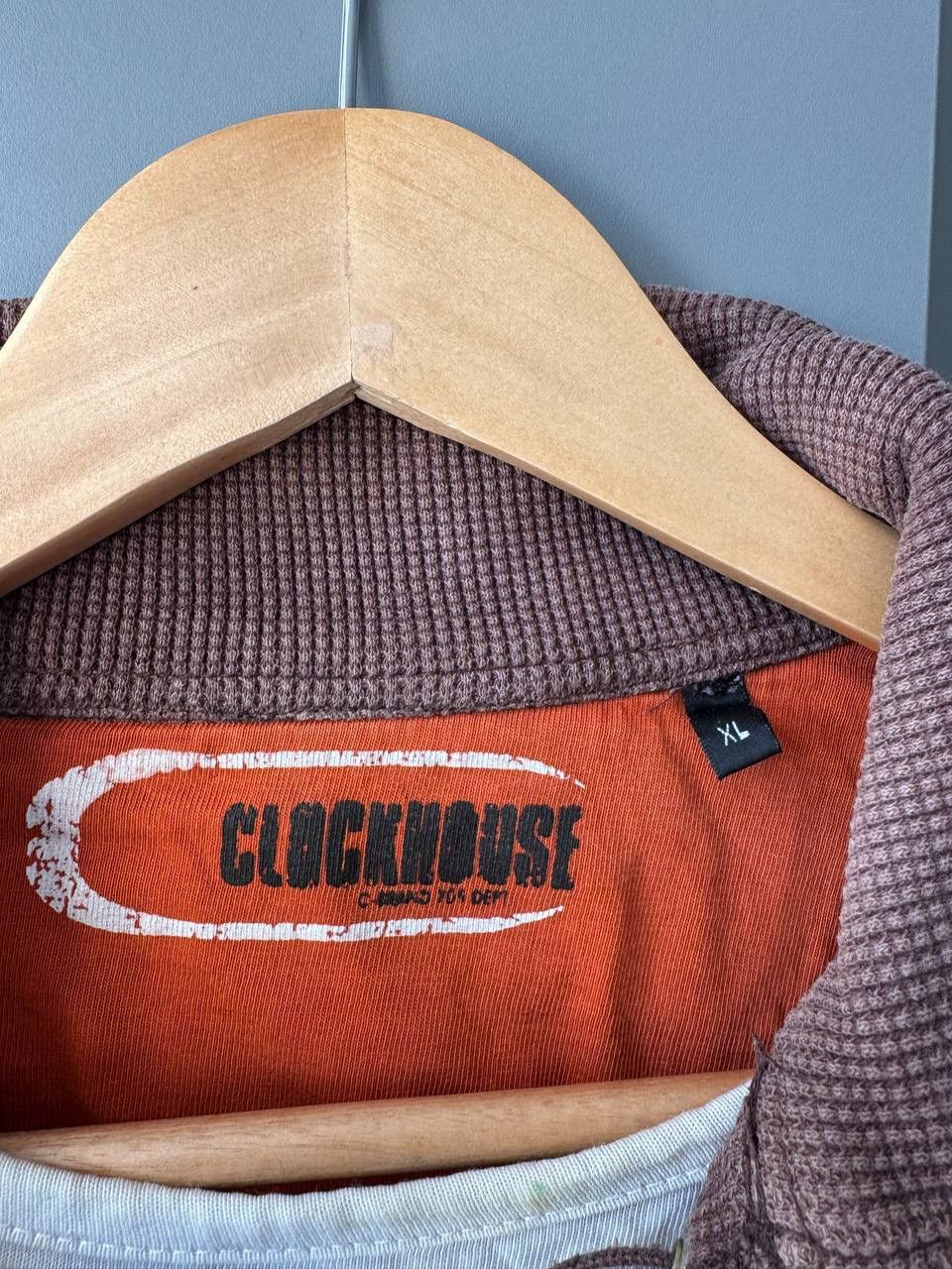 Japanese Brand Vintage Clockhouse Avant Garde Printed Longsleeve Size US XL / EU 56 / 4 - 4 Thumbnail