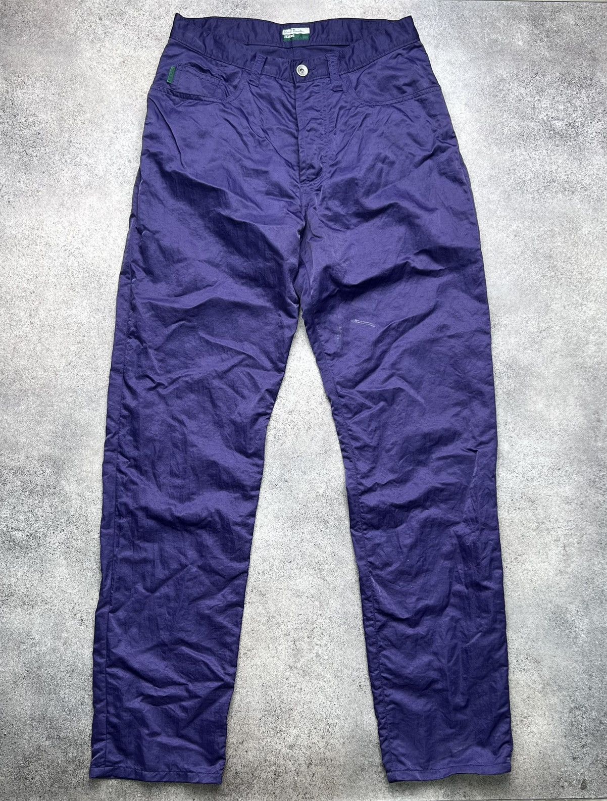 Paul Smith Paul Smith 90s rare nylon pants Size US 33 - 1 Thumbnail