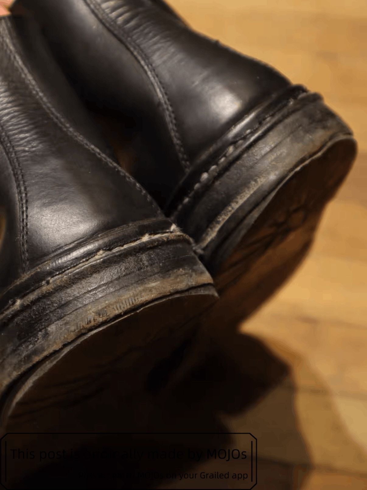 Ann Demeulemeester Sz 43 Ann Demeulemeester Triple Black Leather Hi-top Size US 10 / EU 43 - 9 Thumbnail