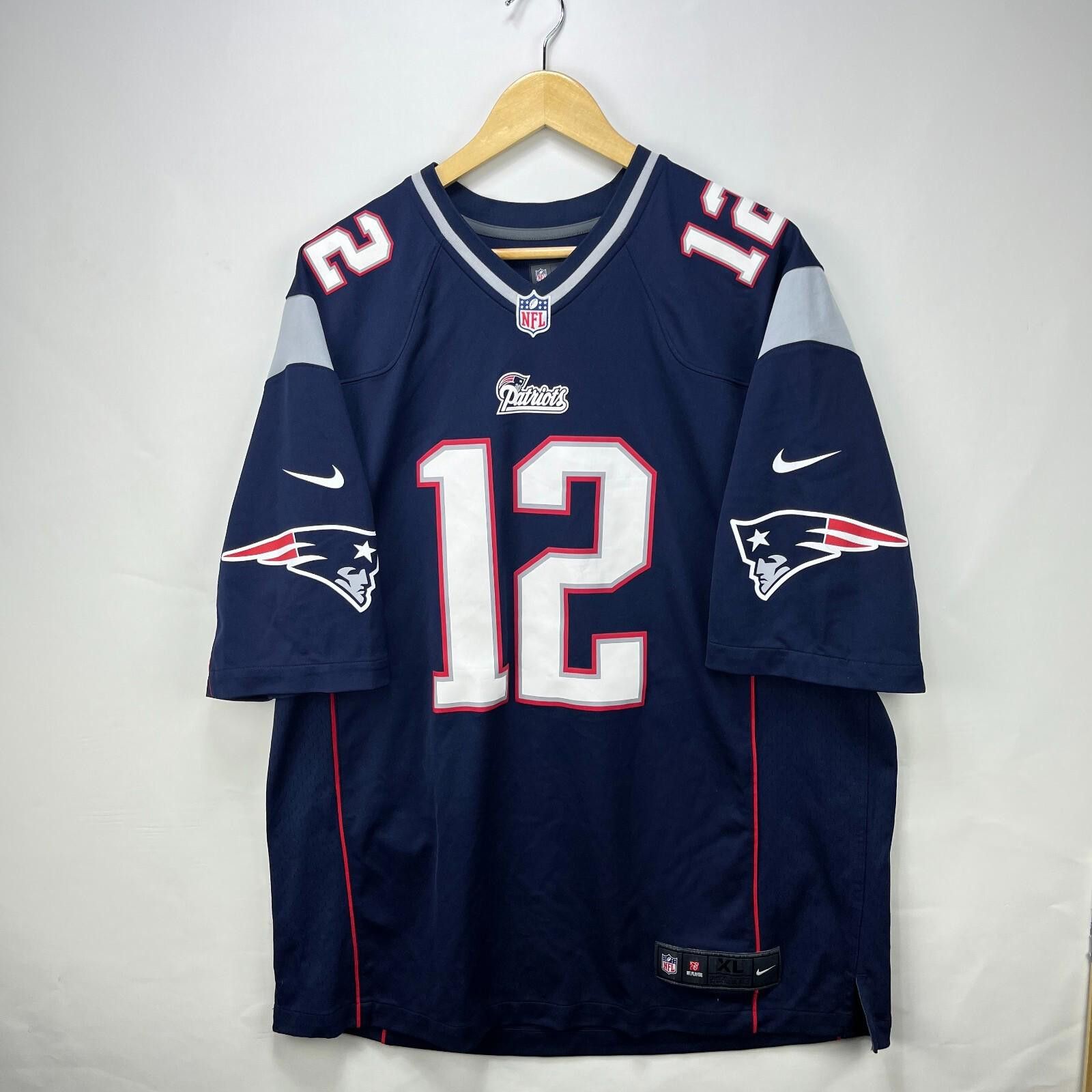 Nike Vintage Nike Tom Brady New England Patriots Jersey XL Size ONE SIZE - 1 Thumbnail