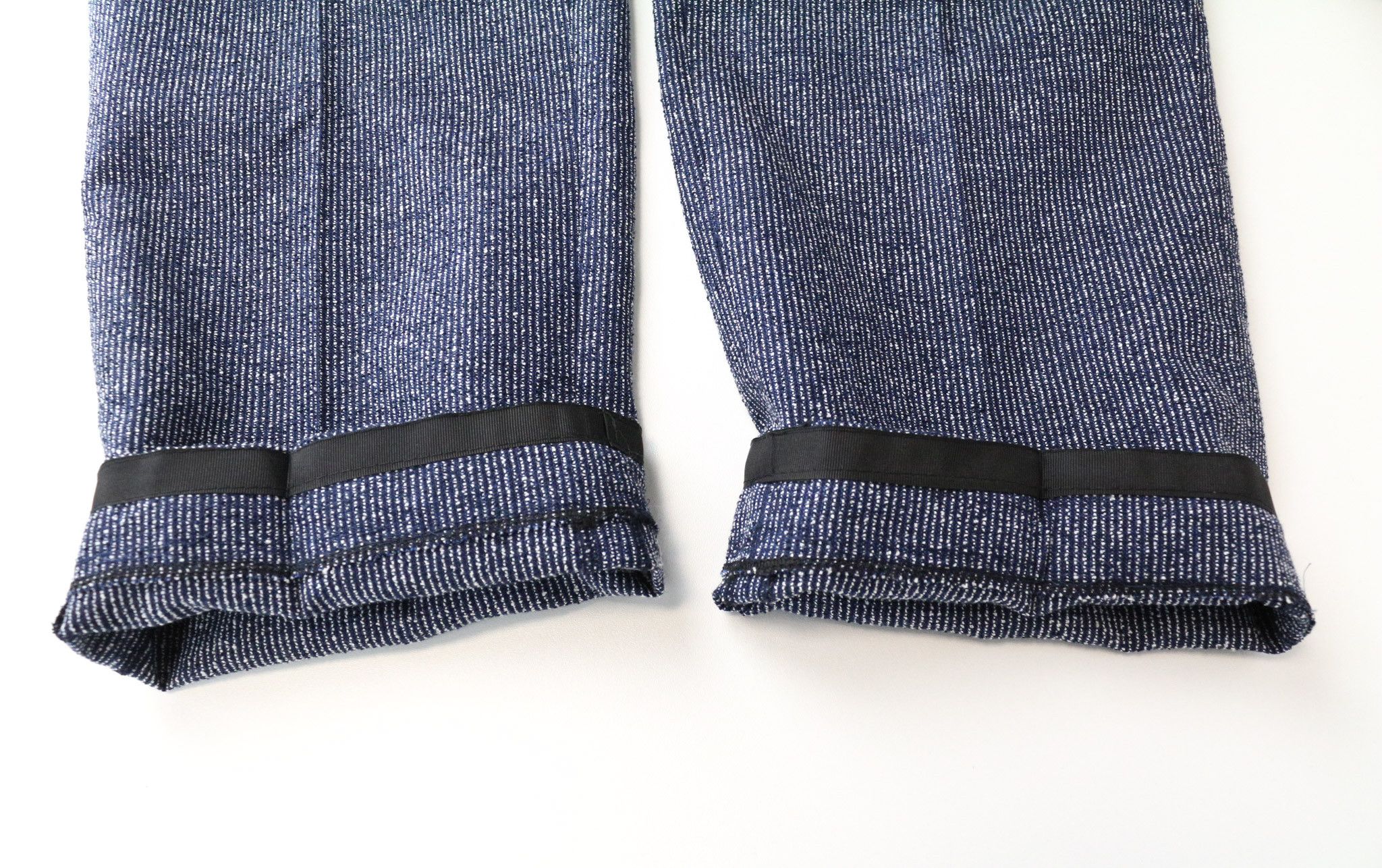 Suitsupply BRESCIA UK42L Blue Linen Silk Cotton Trousers 75367 Size 42L - 10 Thumbnail