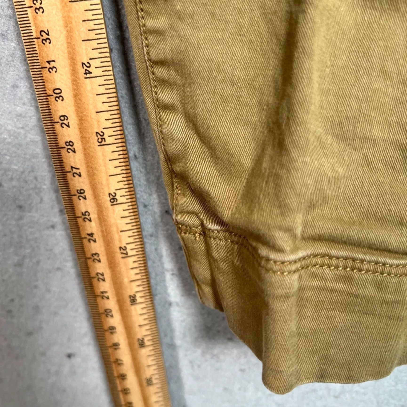 Vintage Flint & Tinder Mens Chino Pants 30 Khaki Beige Cotton Size US 30 / EU 46 - 7 Thumbnail