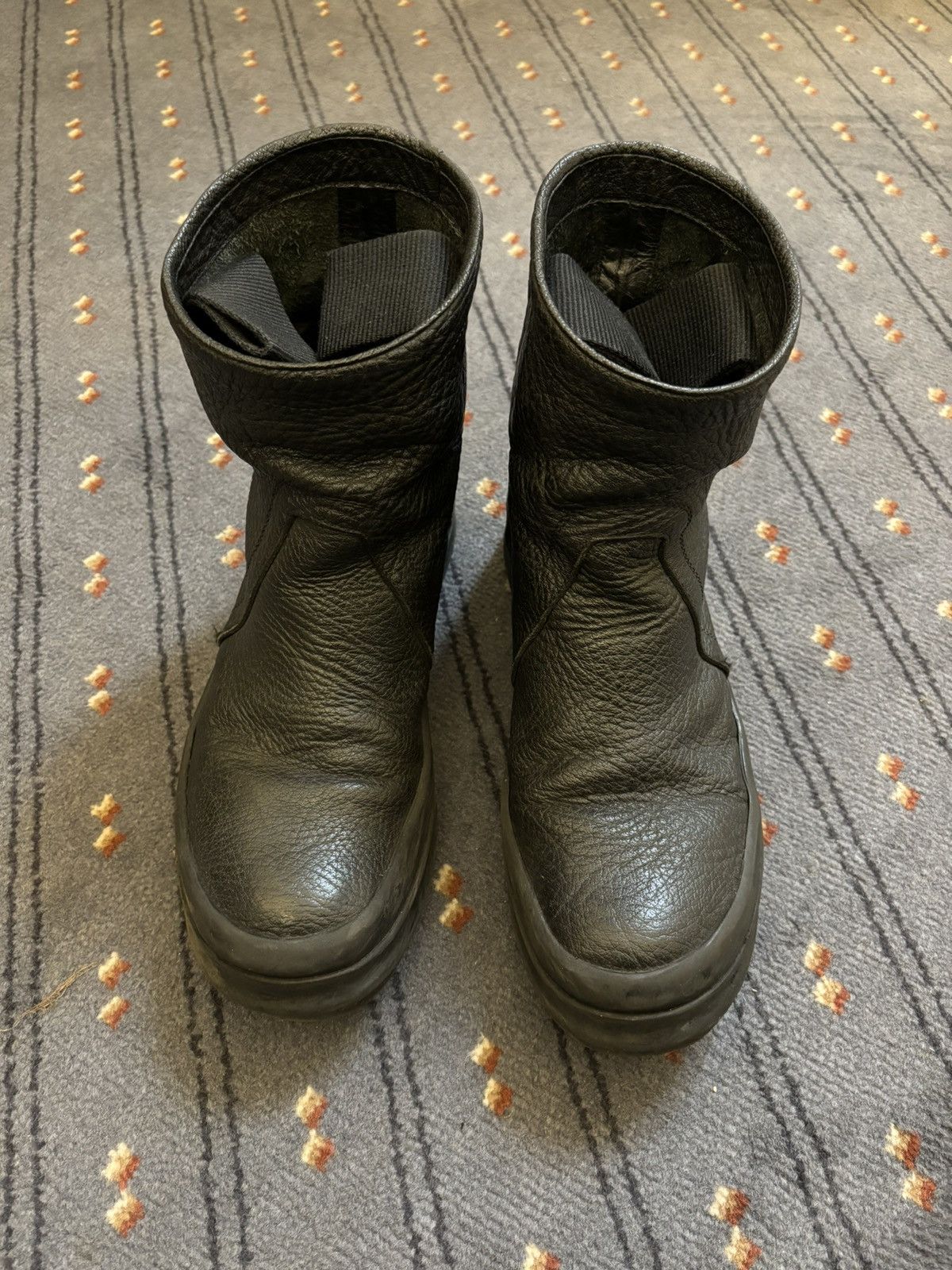 image of Rick Owens Boots in Black, Men's (Size 10)