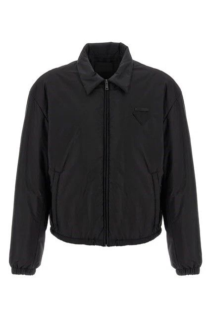 Prada PRADA Black Re-Nylon Jacket New & Authentic Size US XXL / EU 58 / 5 - 1 Thumbnail