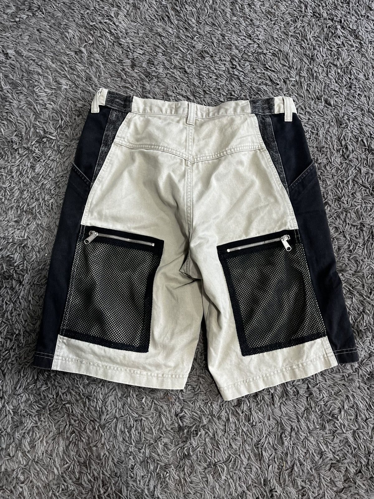 Lee × Vintage Lee Pipes Baggy Mesh Jorts Shorts Vintage BMX Size US 38 / EU 54 - 2 Thumbnail