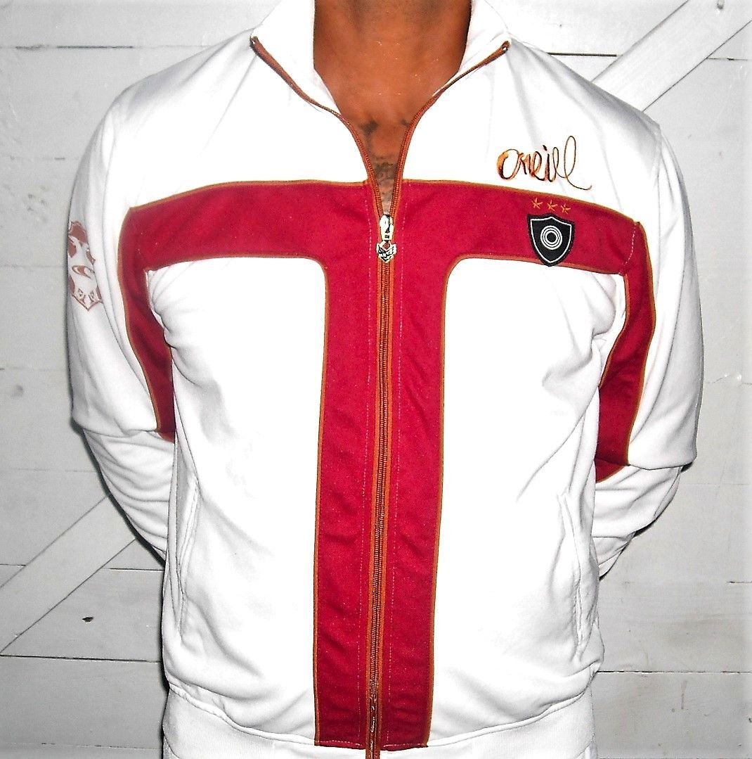O'Neill O'Neill White Red Track Jacket M Size US M / EU 48-50 / 2 - 1 Thumbnail