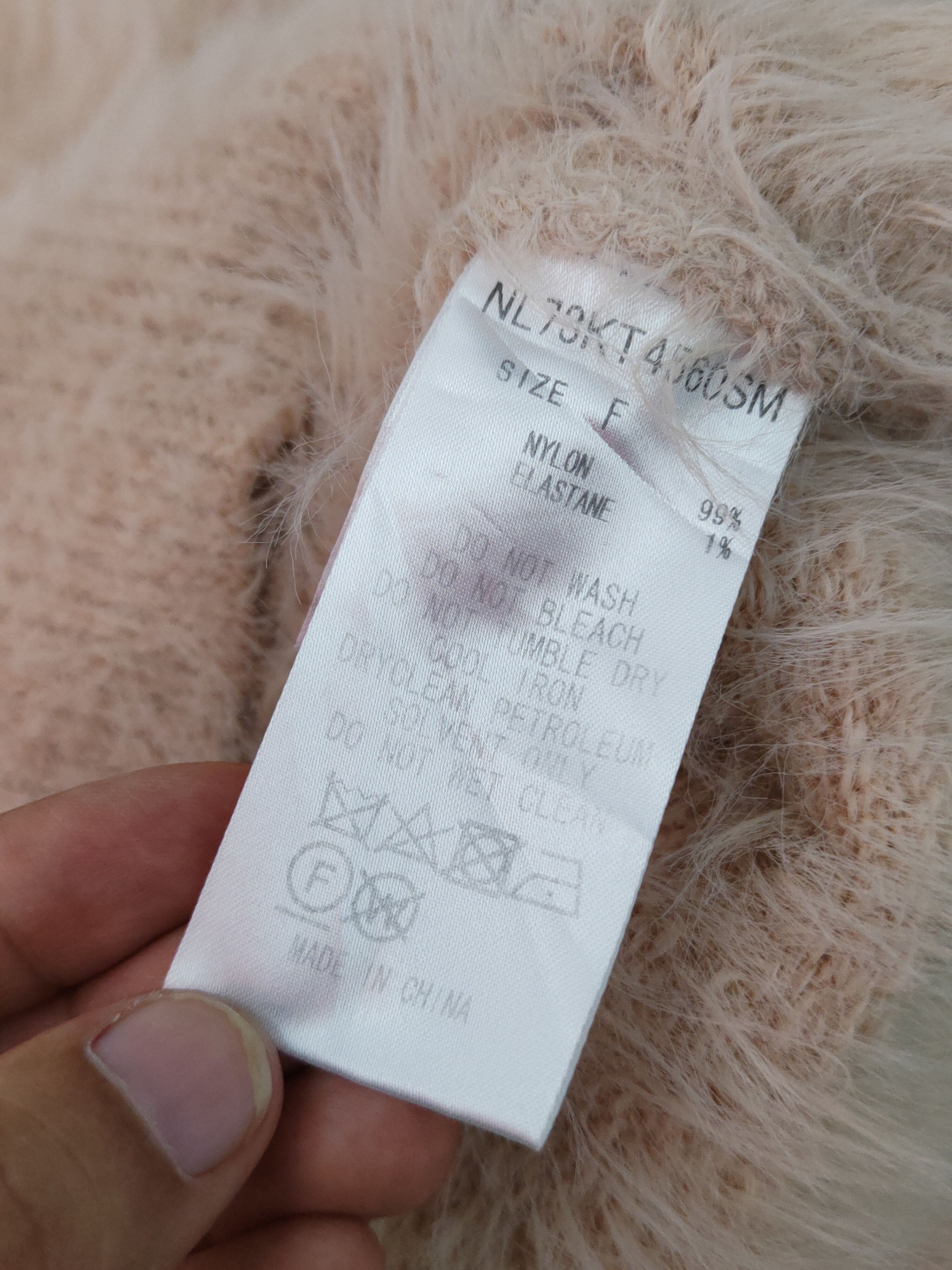 Japanese Brand Nano&co Peach Shag Shaggy Fur Mohair Knitwear #S2231 Size M / US 6-8 / IT 42-44 - 11 Thumbnail