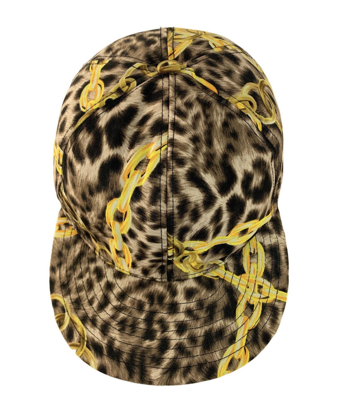 Other Jouetie Leopard Gold Chain Barouque Designer Cap Size ONE SIZE - 1 Thumbnail