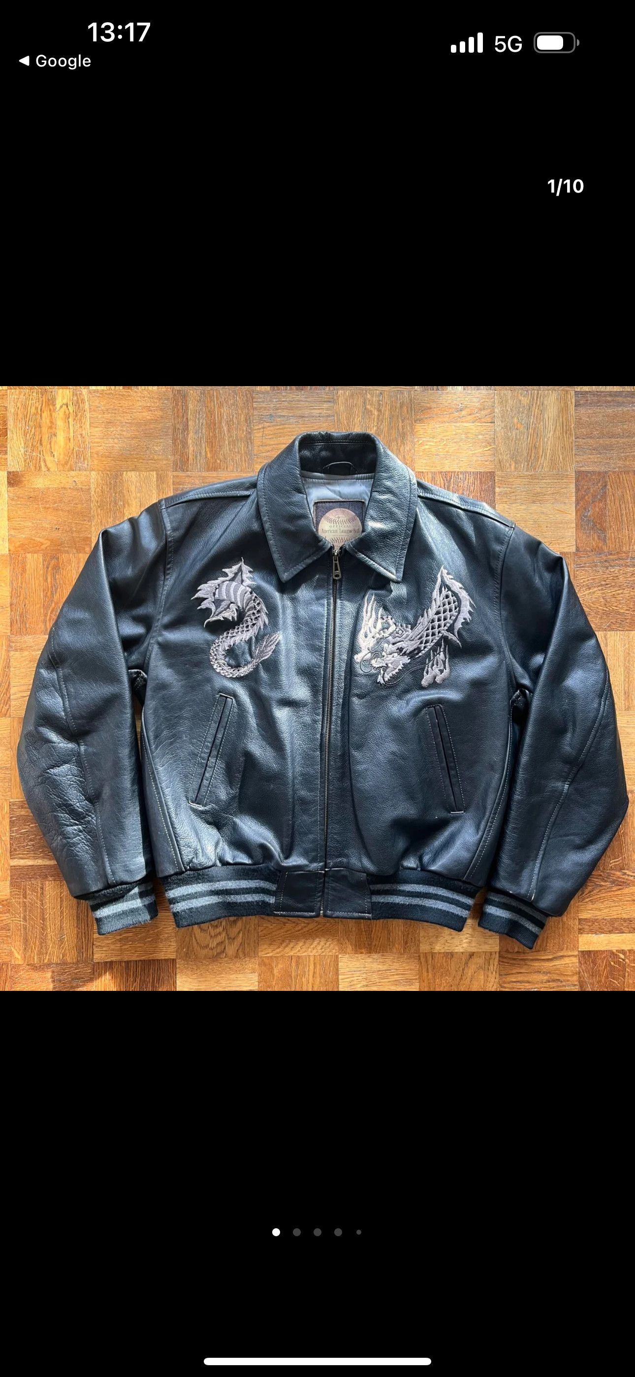 Other Redskins Leather Jacket dragon Size US M / EU 48-50 / 2 - 3 Thumbnail