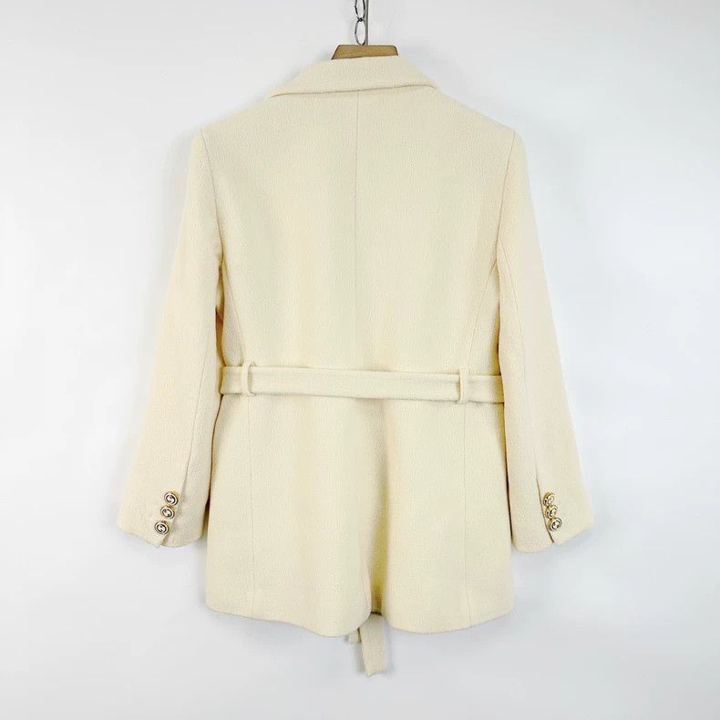 Gucci Gucci Beige wool single-breasted waist suit Size M / US 6-8 / IT 42-44 - 2 Thumbnail