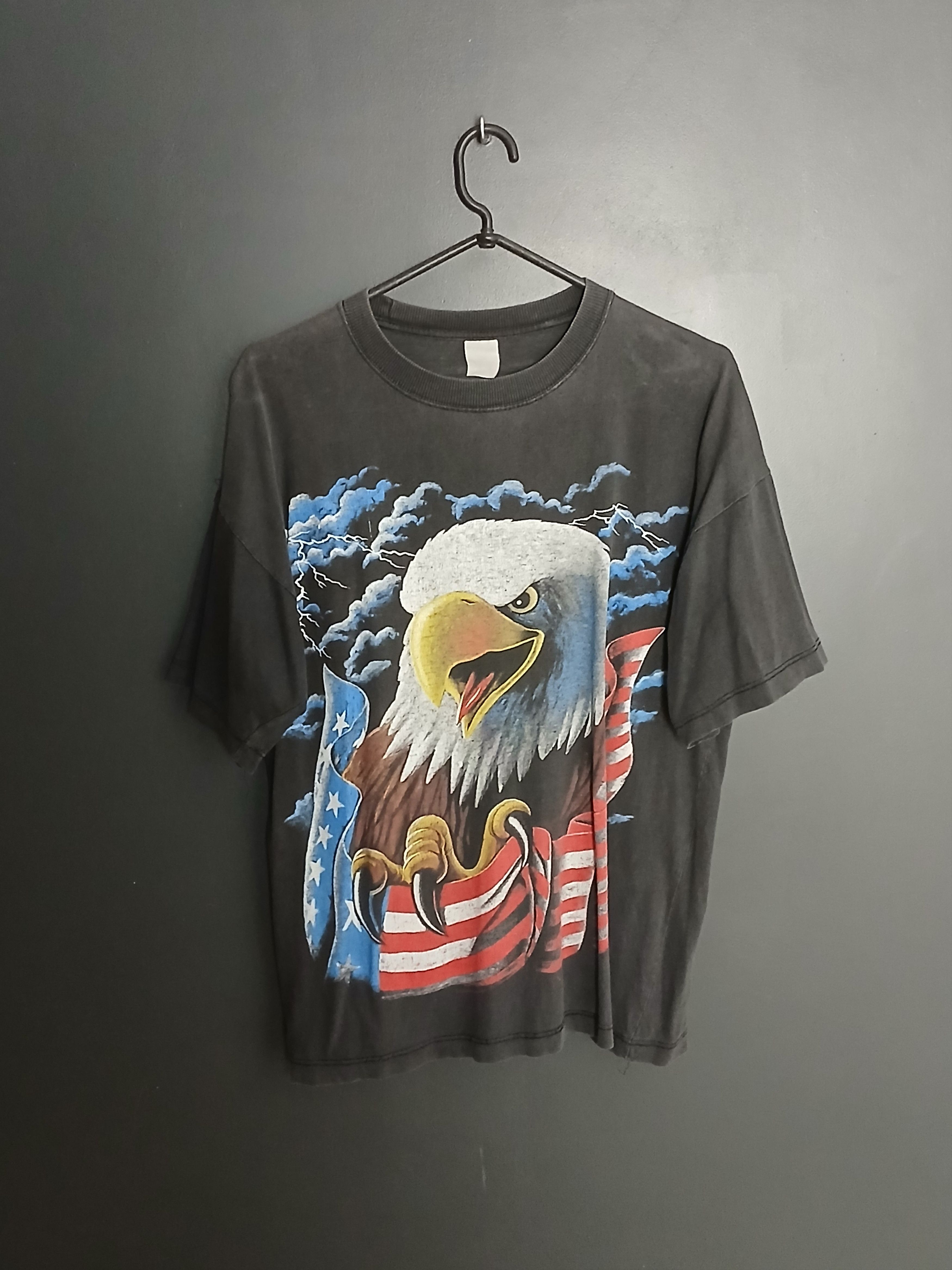 Vintage Vintage USA Eagle T-Shirt Size US M / EU 48-50 / 2 - 1 Thumbnail