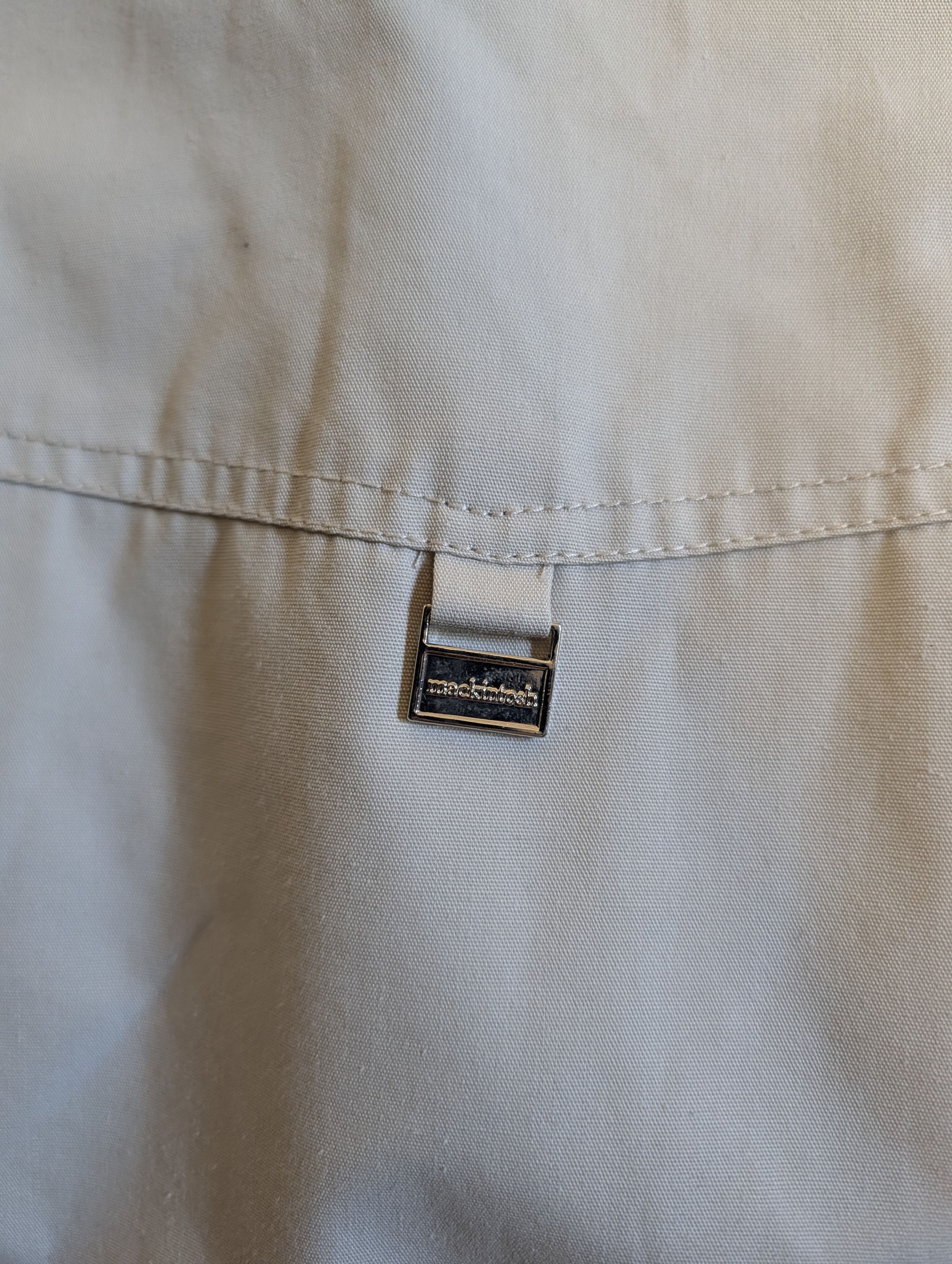 Mackintosh Iconic khaki zip-up snap button removable hood coat Size XL / US 12-14 / IT 48-50 - 10 Thumbnail