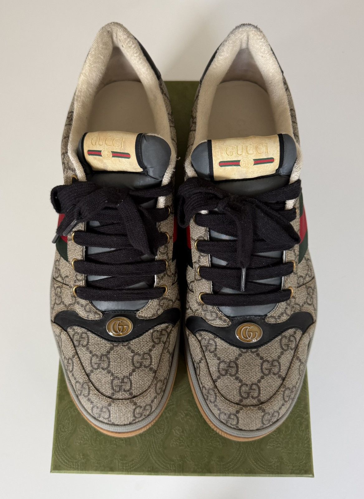 Gucci Gucci Sceener Low Top Sneaker Size US 11 / EU 44 - 2 Thumbnail