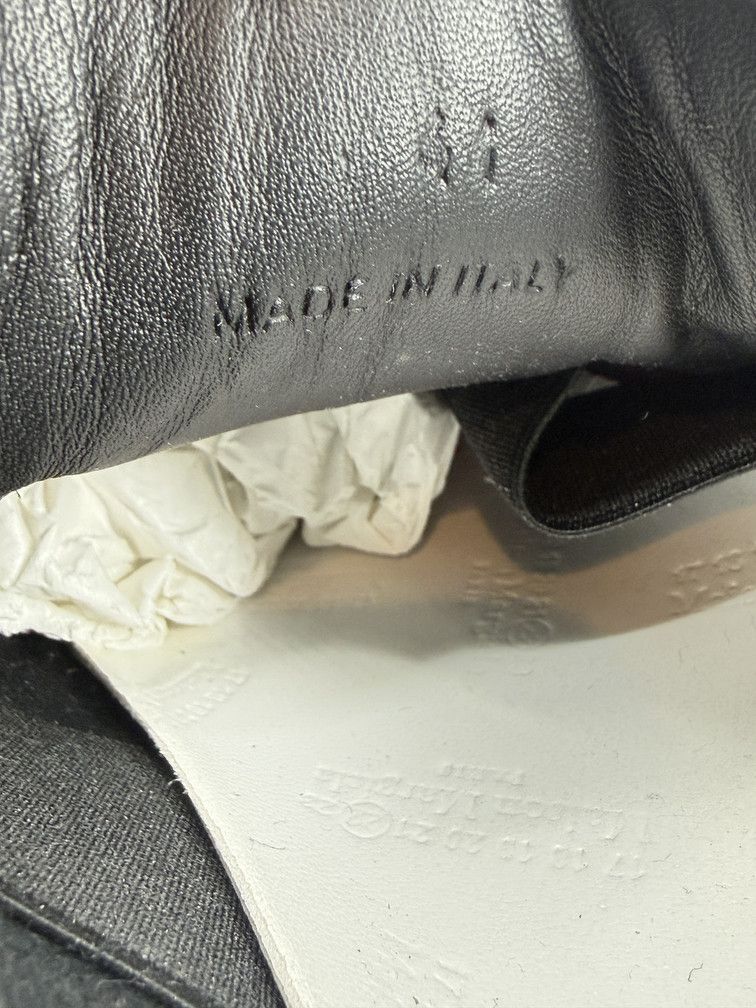 Maison Margiela GAT Low Black Red Size US 11 / EU 44 - 7 Thumbnail