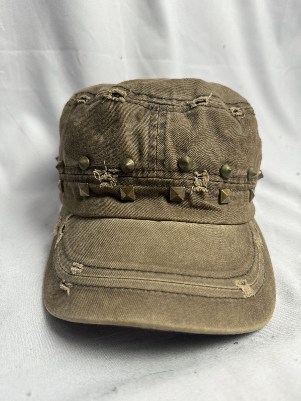 Beauty Beast × Hysteric Glamour × Japanese Brand Cadet Studded Distressed Hats Size ONE SIZE - 5 Thumbnail