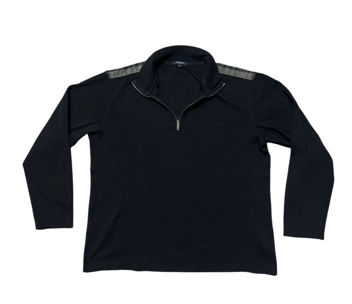 Burberry Burberry half zipper sweatshirt Size US L / EU 52-54 / 3 - 2 Thumbnail
