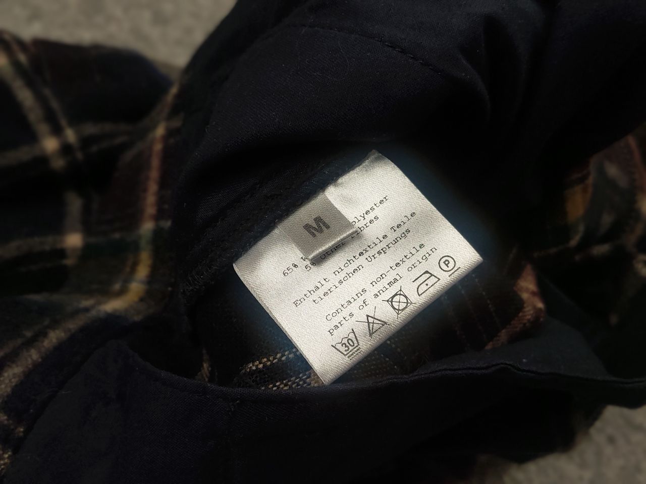 HANSEN Garments Hansen Garments Pyge Wool Blend Check Cropped Casual Pants Size US 32 / EU 48 - 16 Thumbnail