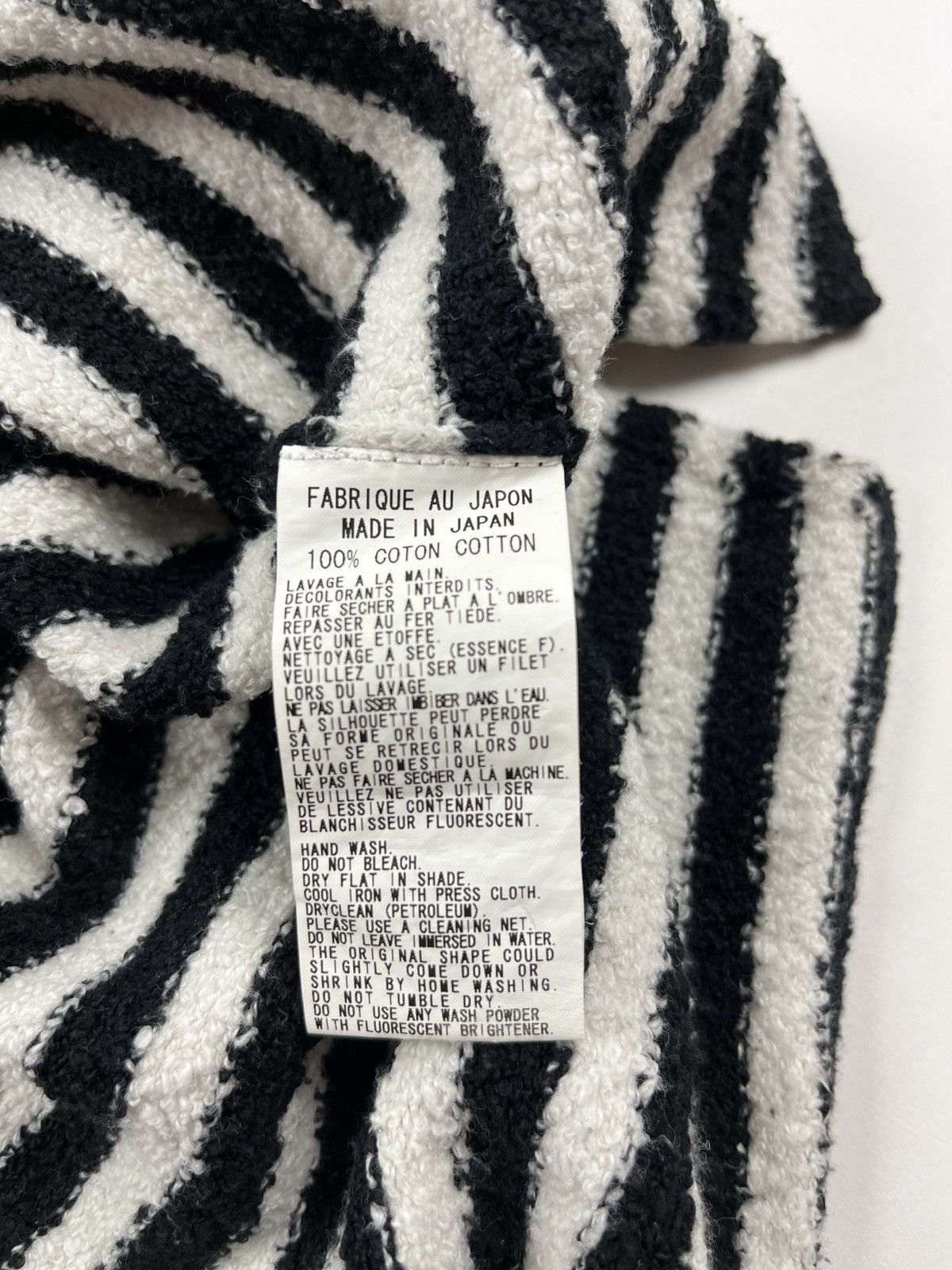 Japanese Brand Vintage🔥Y’s Yohji Yamamoto Striped Sweater/Sweatshirt Size US XL / EU 56 / 4 - 8 Thumbnail