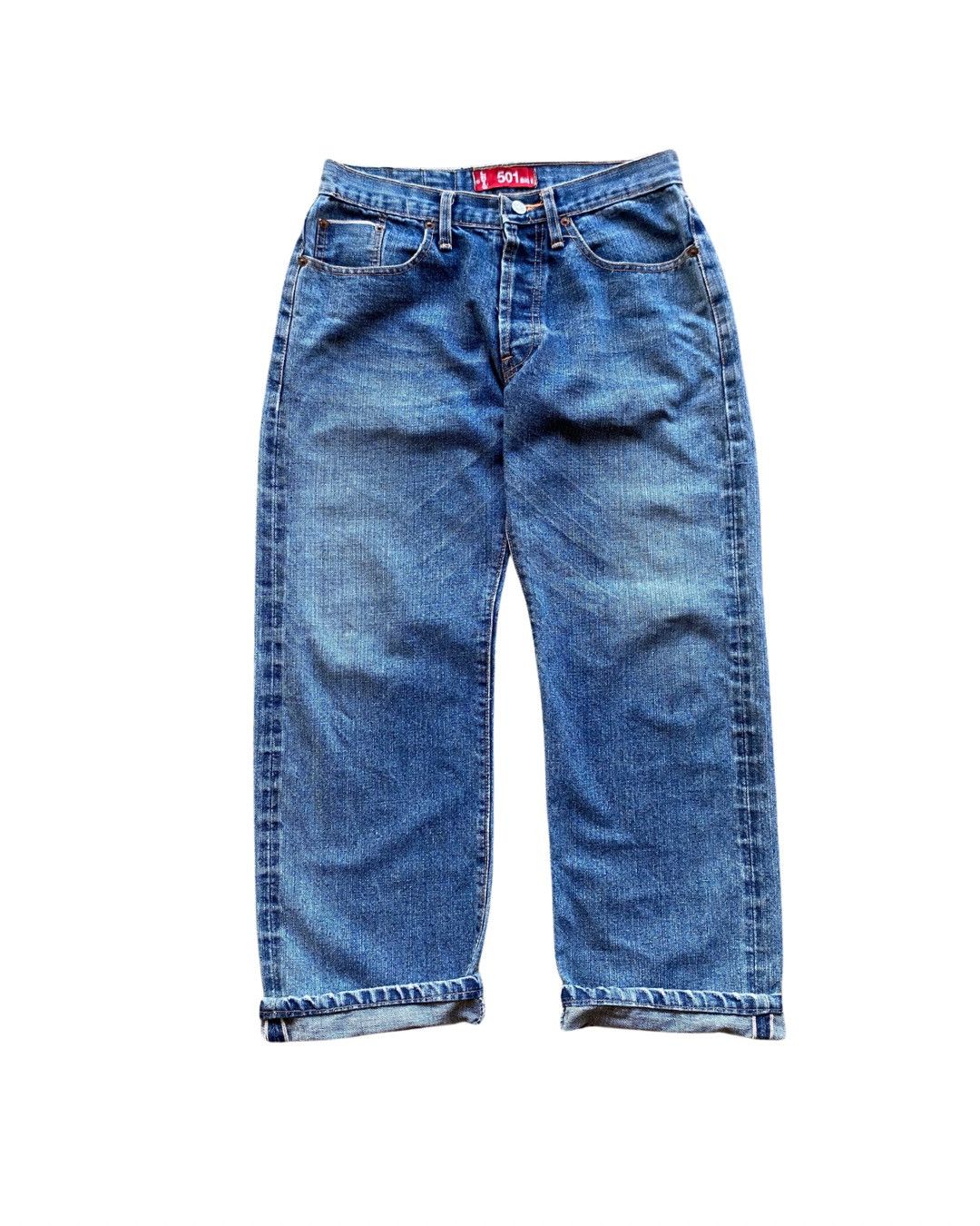 Levi's LEVI’S 501xx GARMENT SELVEDGE DENIM Size US 30 / EU 46 - 1 Thumbnail