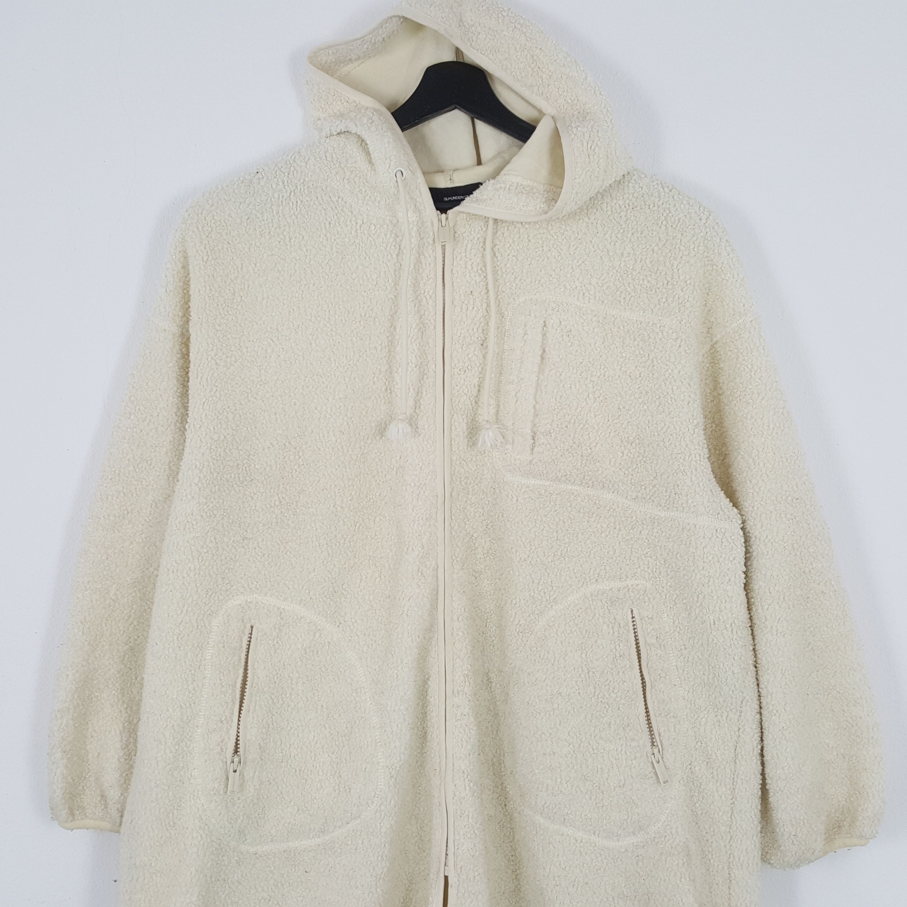 GU × Undercover × Vintage GU x UNDERCOVER Streetwear Custom Logo Style Long Jacket Size US XL / EU 56 / 4 - 4 Thumbnail