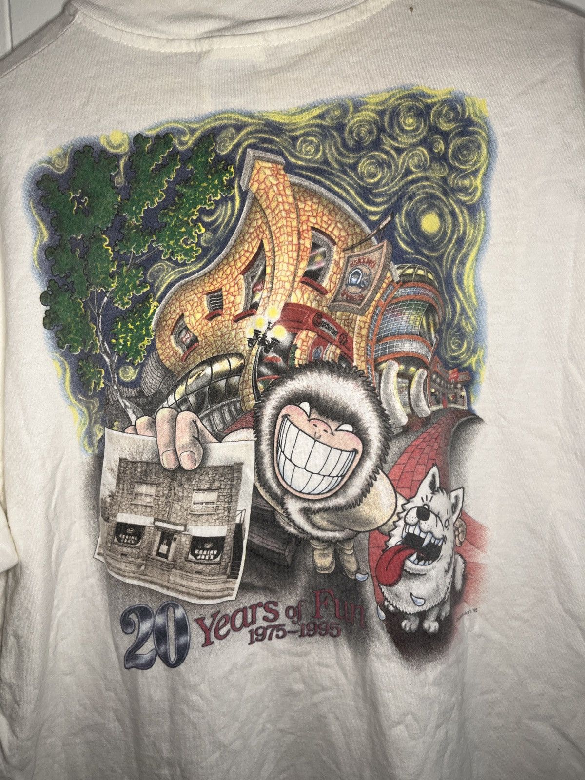 Vintage eskimo Jones 20th anniversary Vintage T-shirt Size US XL / EU 56 / 4 - 3 Thumbnail