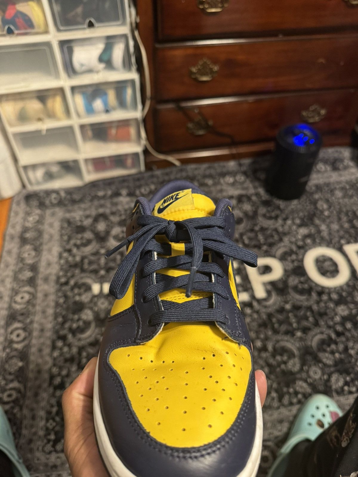 Nike Nike Dunk Low “Michigan” Size US 9 / EU 42 - 4 Thumbnail