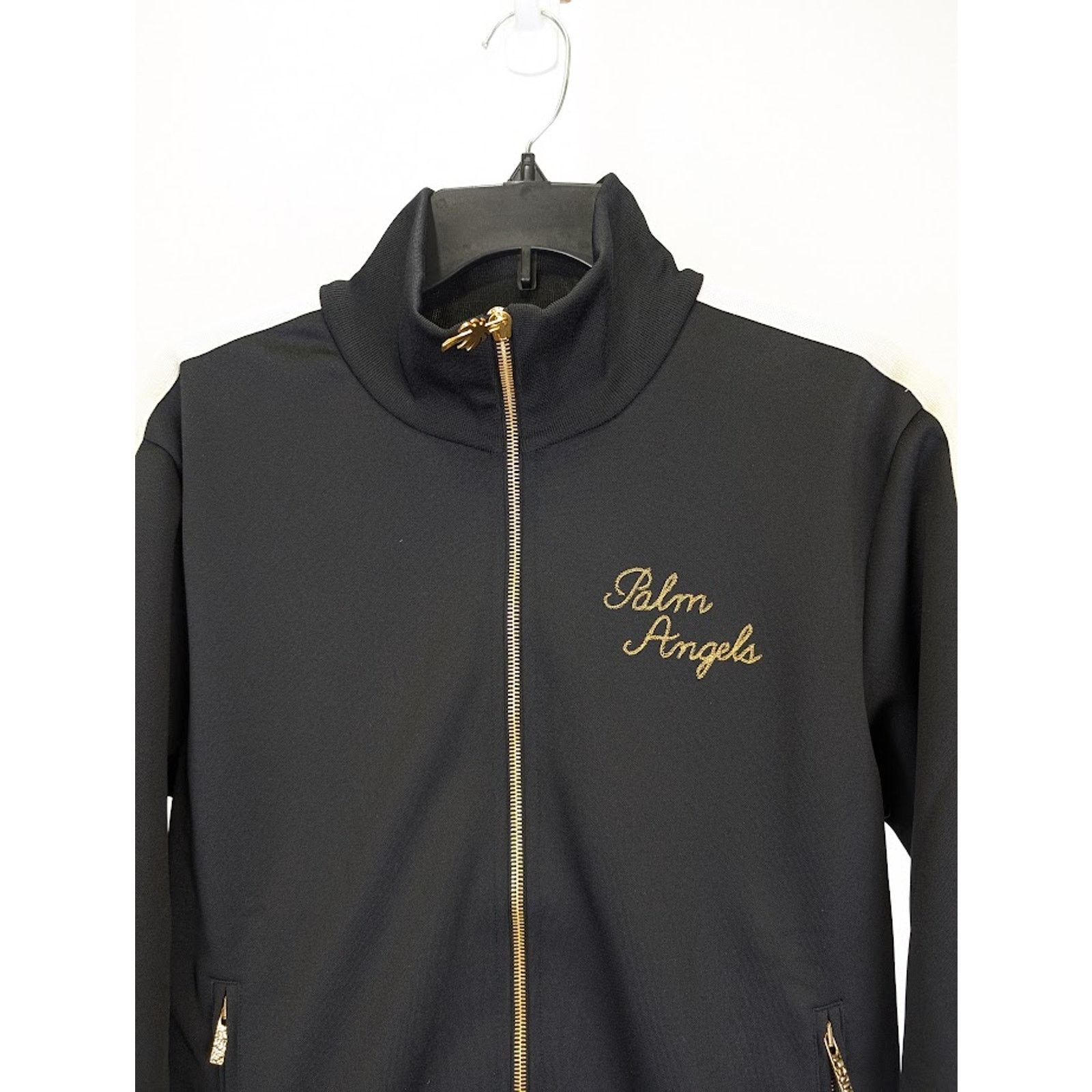 Palm Angels o1rshd1 Track Jacket in Black Gold Size US S / EU 44-46 / 1 - 4 Thumbnail