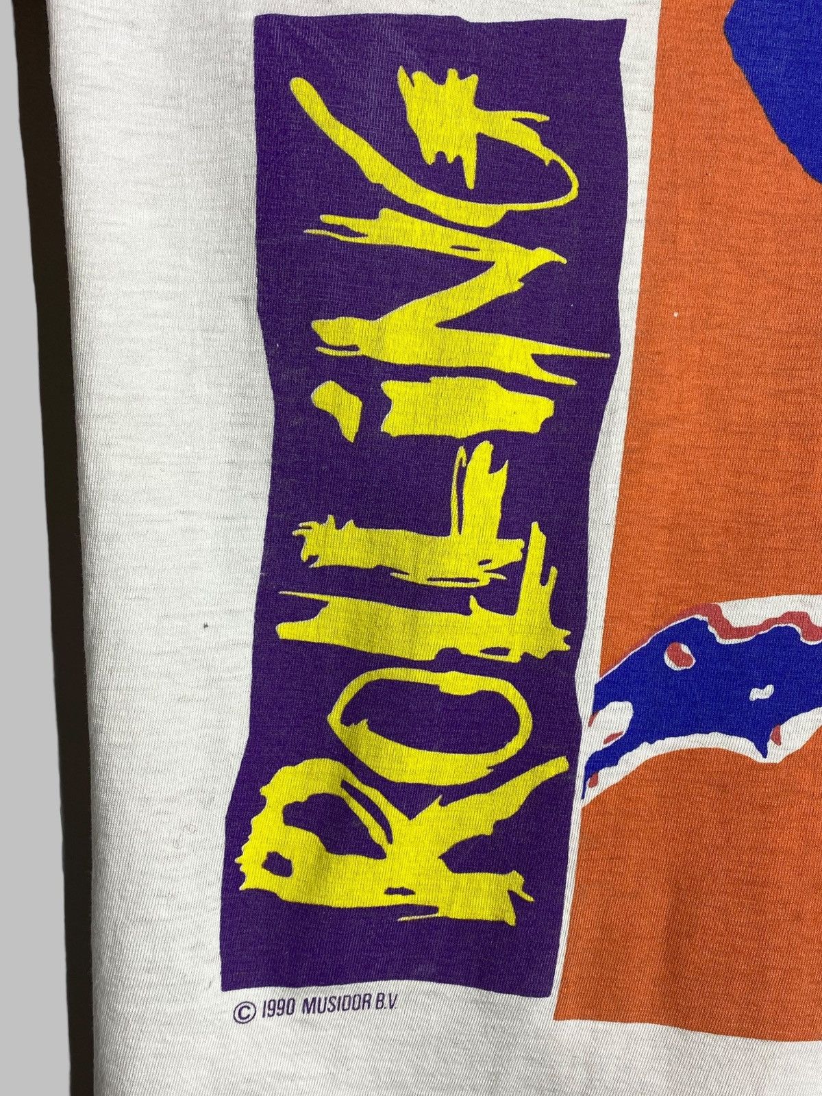 Band Tees 🔥 VINTAGE ROLLING STONES URBAN JUNGLE EUROPE 1990 TOUR SHIRT Size US L / EU 52-54 / 3 - 5 Thumbnail
