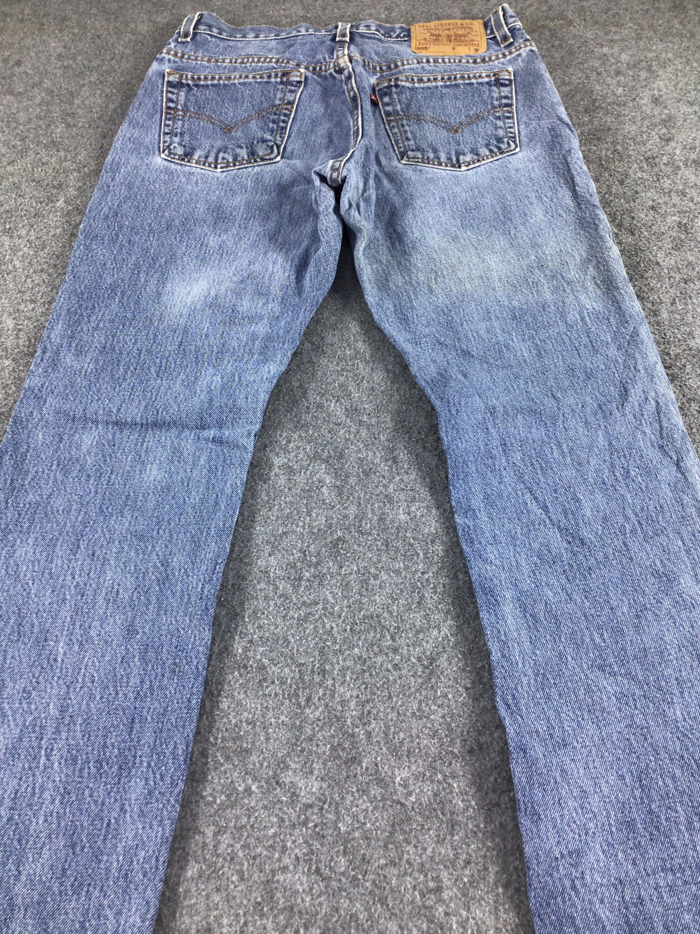 Levi's Vintage Levis 505 Jeans-J645 Size US 30 / EU 46 - 4 Thumbnail