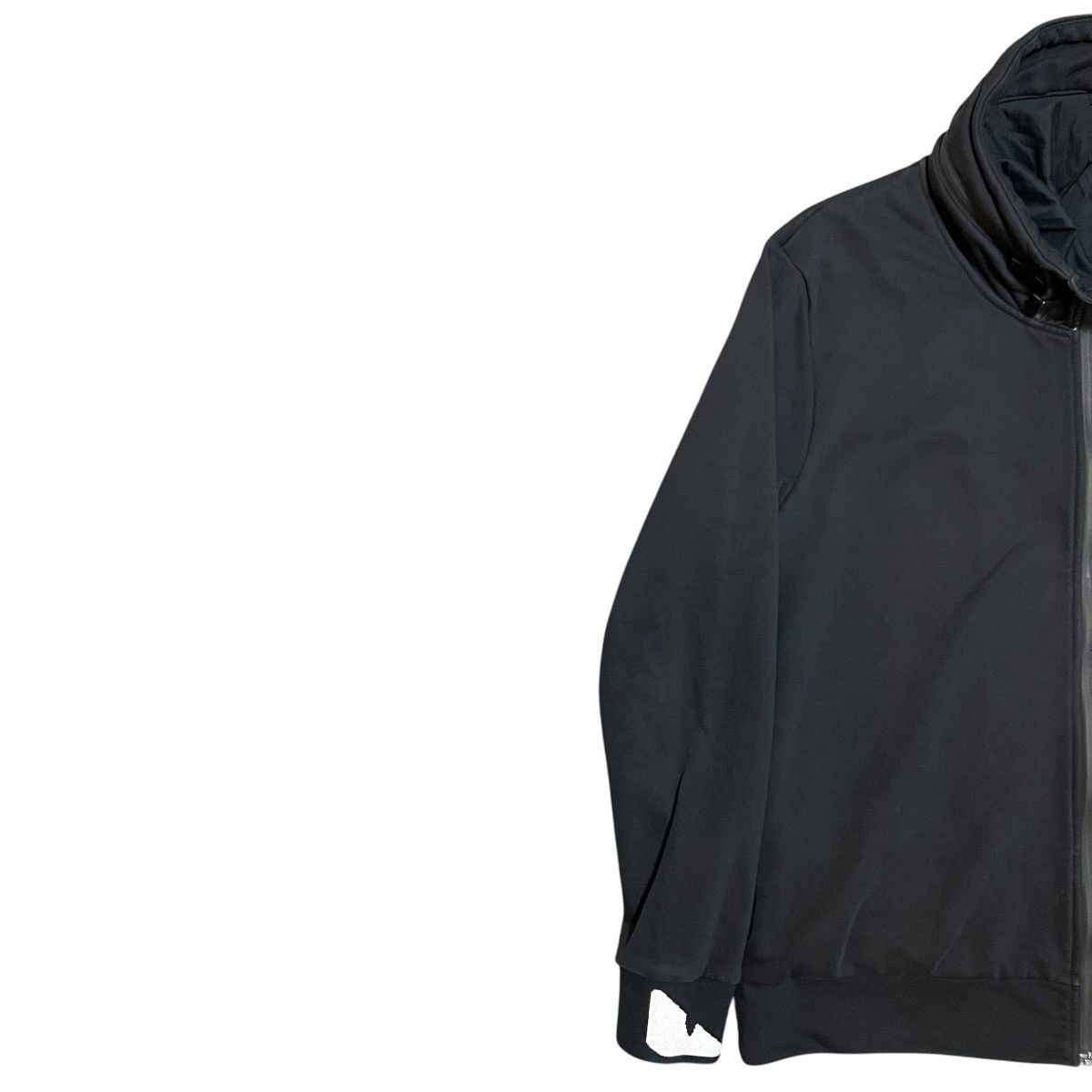 Fendi FENDI Zip-Up Cotton Jersey Collar-Integrated Hoodie Size US XXL / EU 58 / 5 - 2 Thumbnail
