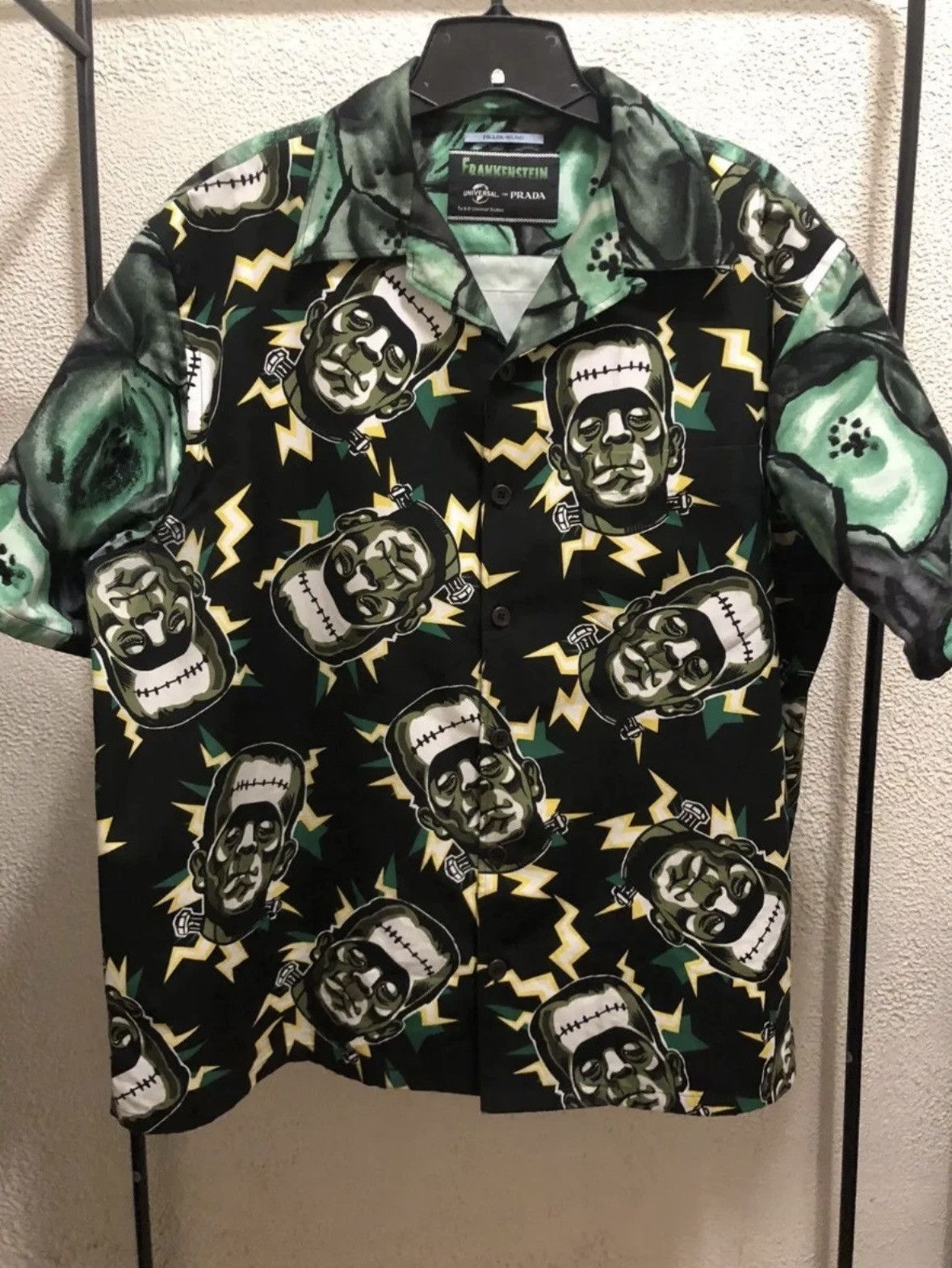 Prada Prada Frankenstein Button Up Shirt Men XL Size US XL / EU 56 / 4 - 1 Thumbnail
