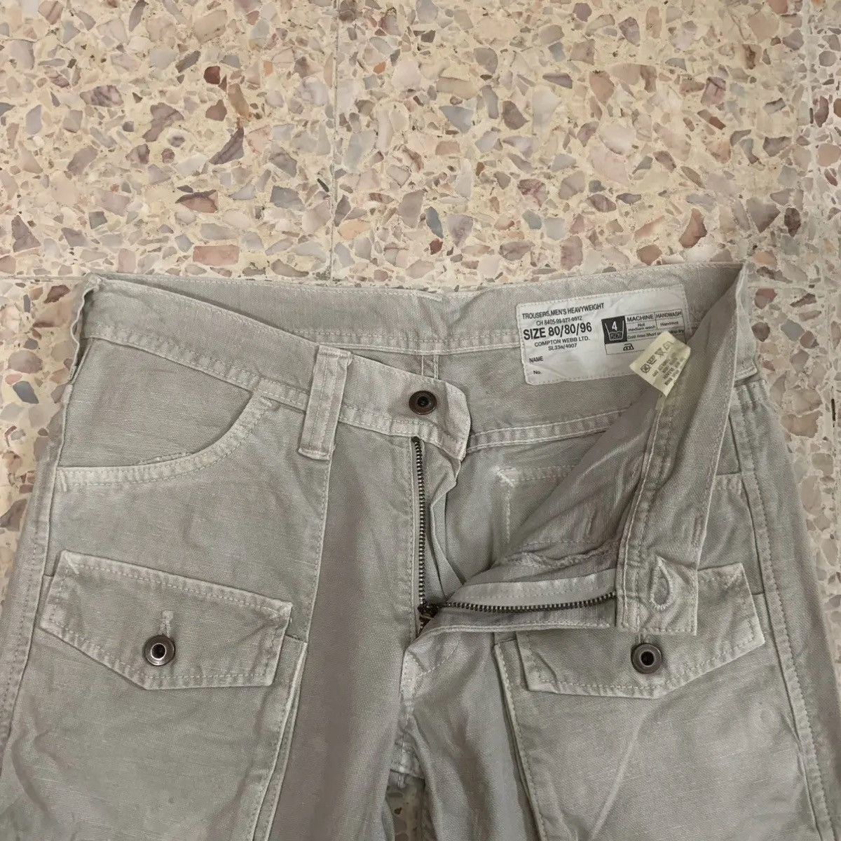 Japanese Brand 💥STEALS💥Japanese Rugged Trousers Duck Canvas Utility Pants Size US 30 / EU 46 - 8 Thumbnail