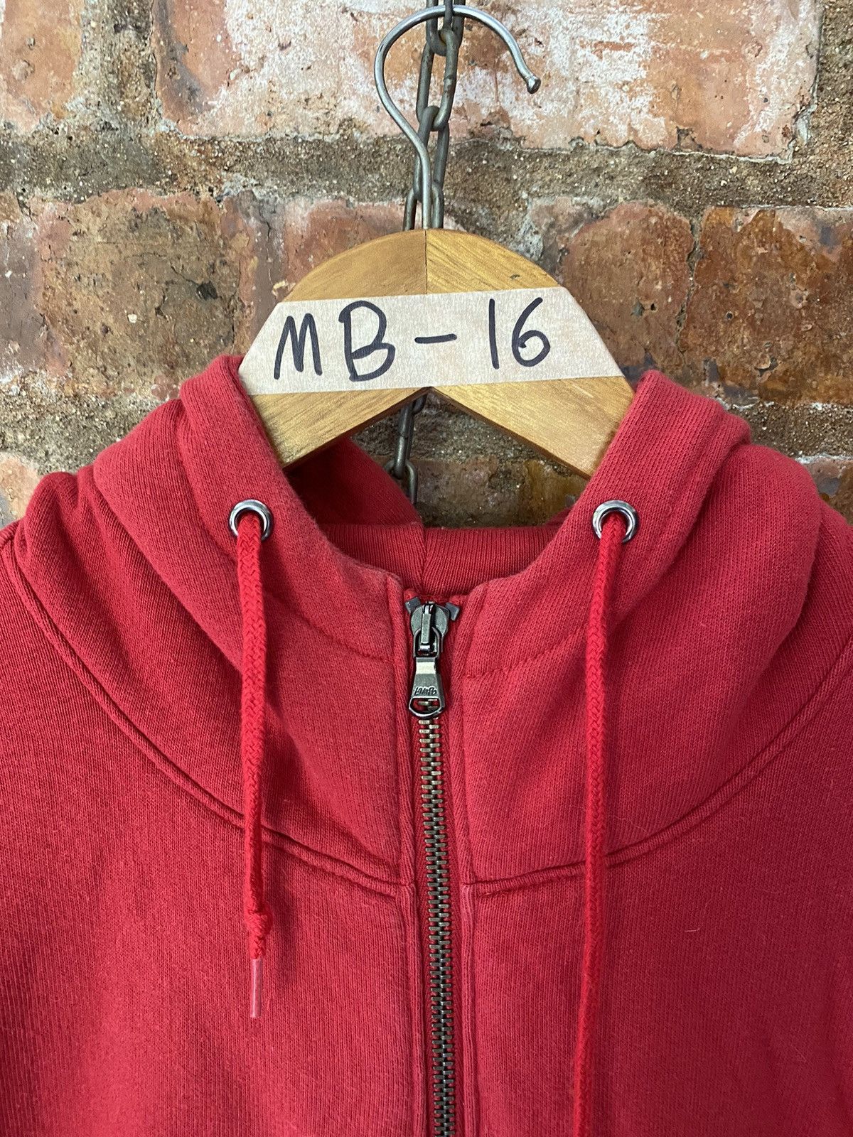 Lounge Lizard 2000s Red Anorak hoodie Size US M / EU 48-50 / 2 - 5 Thumbnail