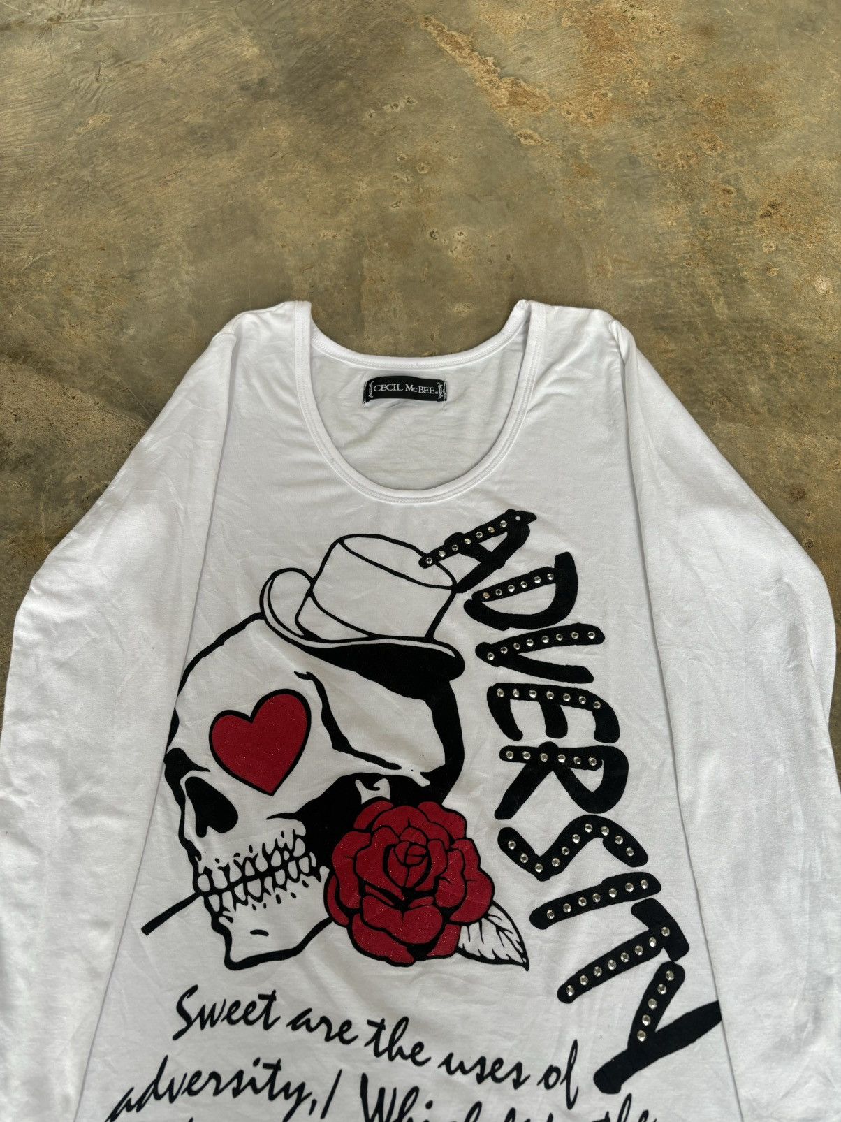 Hysteric Glamour × If Six Was Nine × Japanese Brand Y2k Cecil Mc Bee Adversity Skull Ifsix punk Style Longsleeve Size US M / EU 48-50 / 2 - 5 Thumbnail