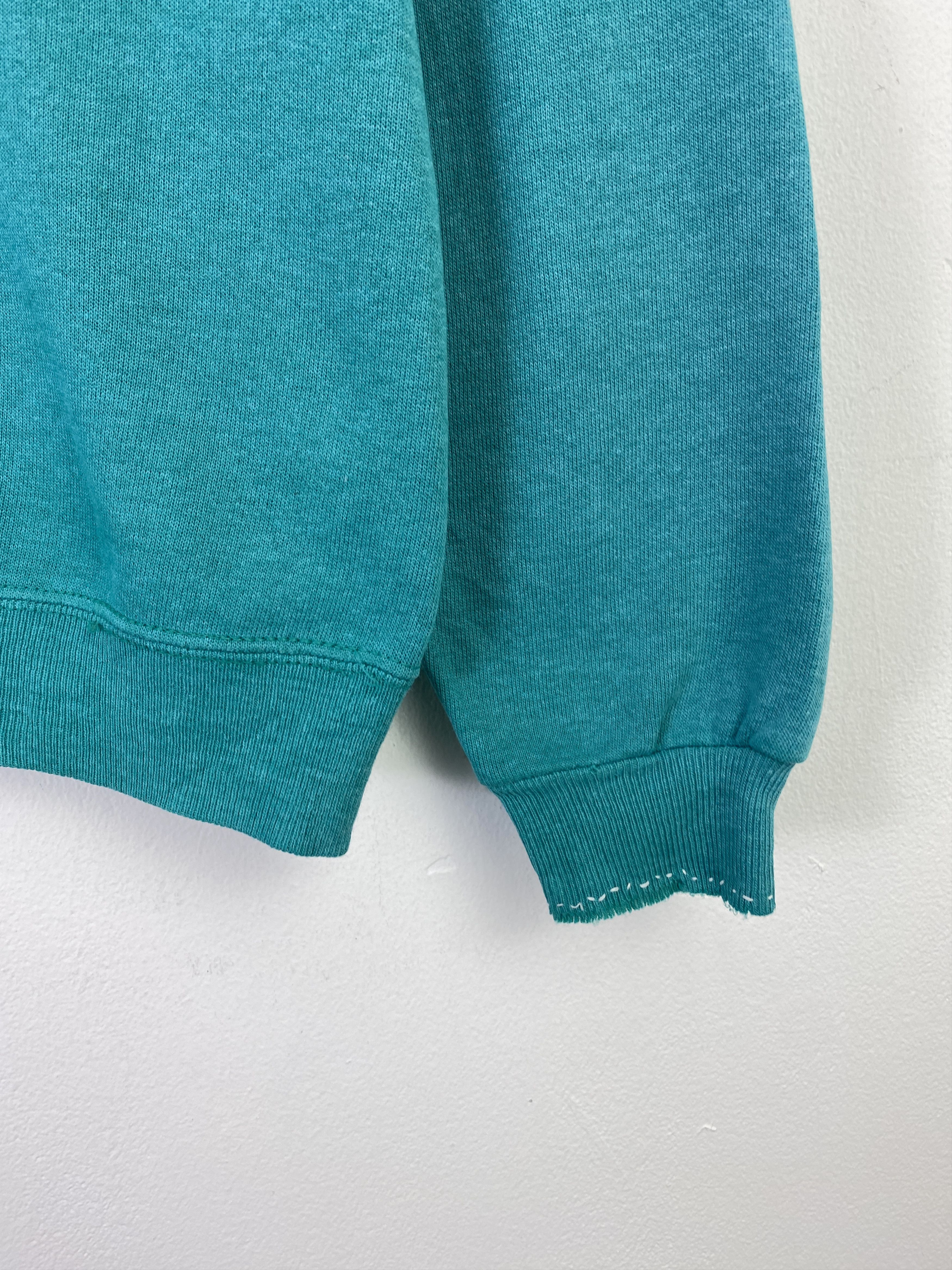 Hanes Vintage 90s Hanes Plain Crewneck Pullover Sweatshirt SH0361 Size US M / EU 48-50 / 2 - 10 Thumbnail