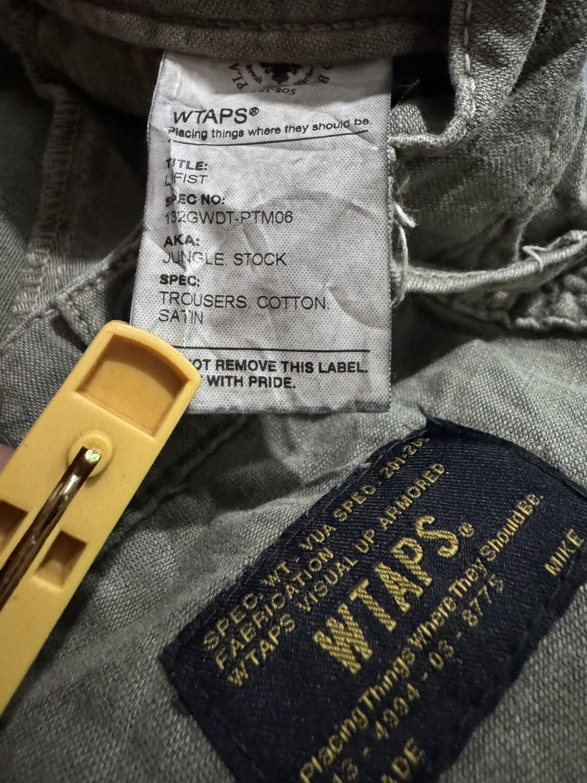 Wtaps Wtaps Jungle Stock Modern Military Cargo Trousers Size US 32 / EU 48 - 5 Thumbnail
